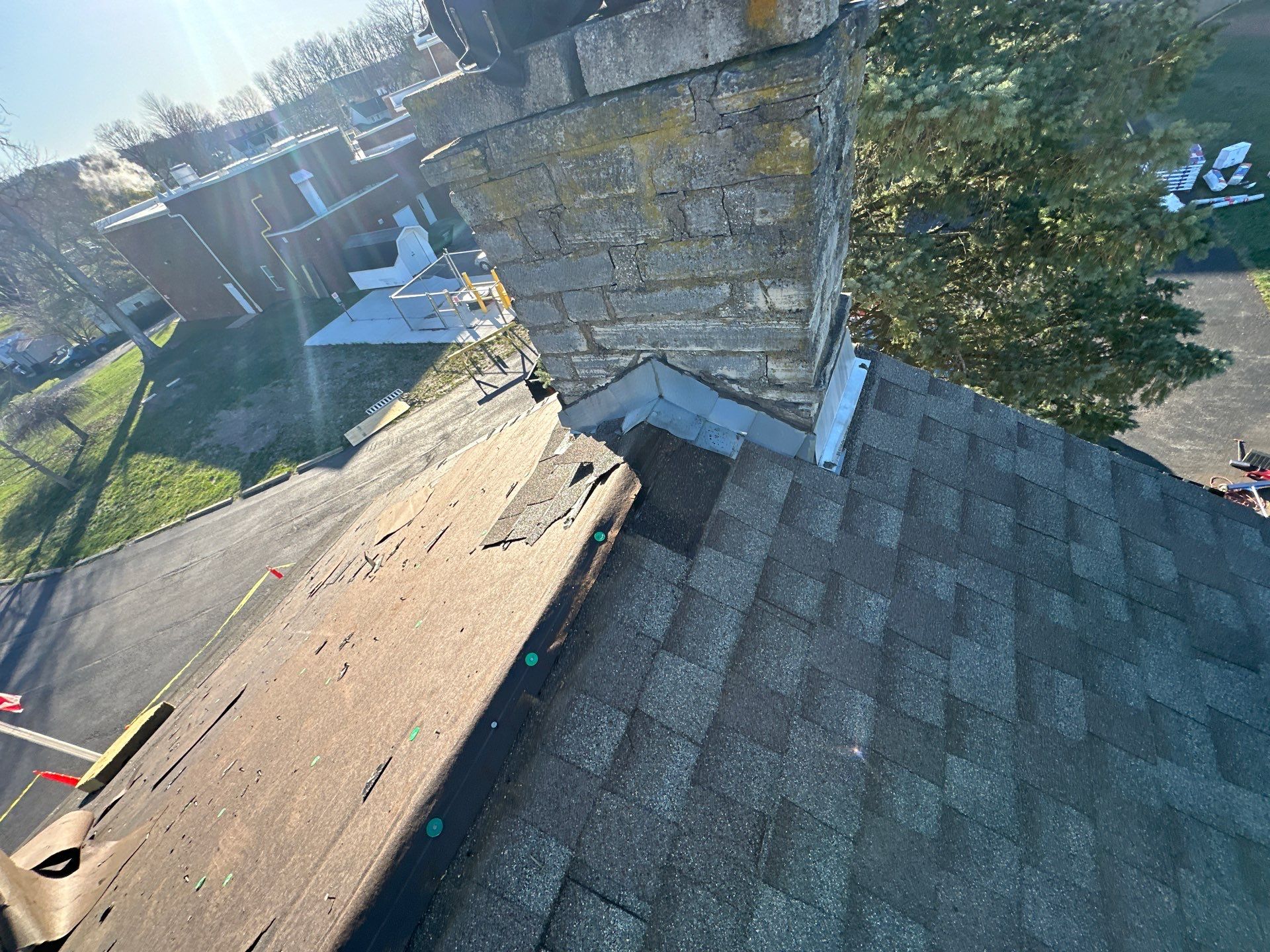 Commercial Roofing Installation using Timberline HDZ Shingles - Pewter Gray by RoofX 