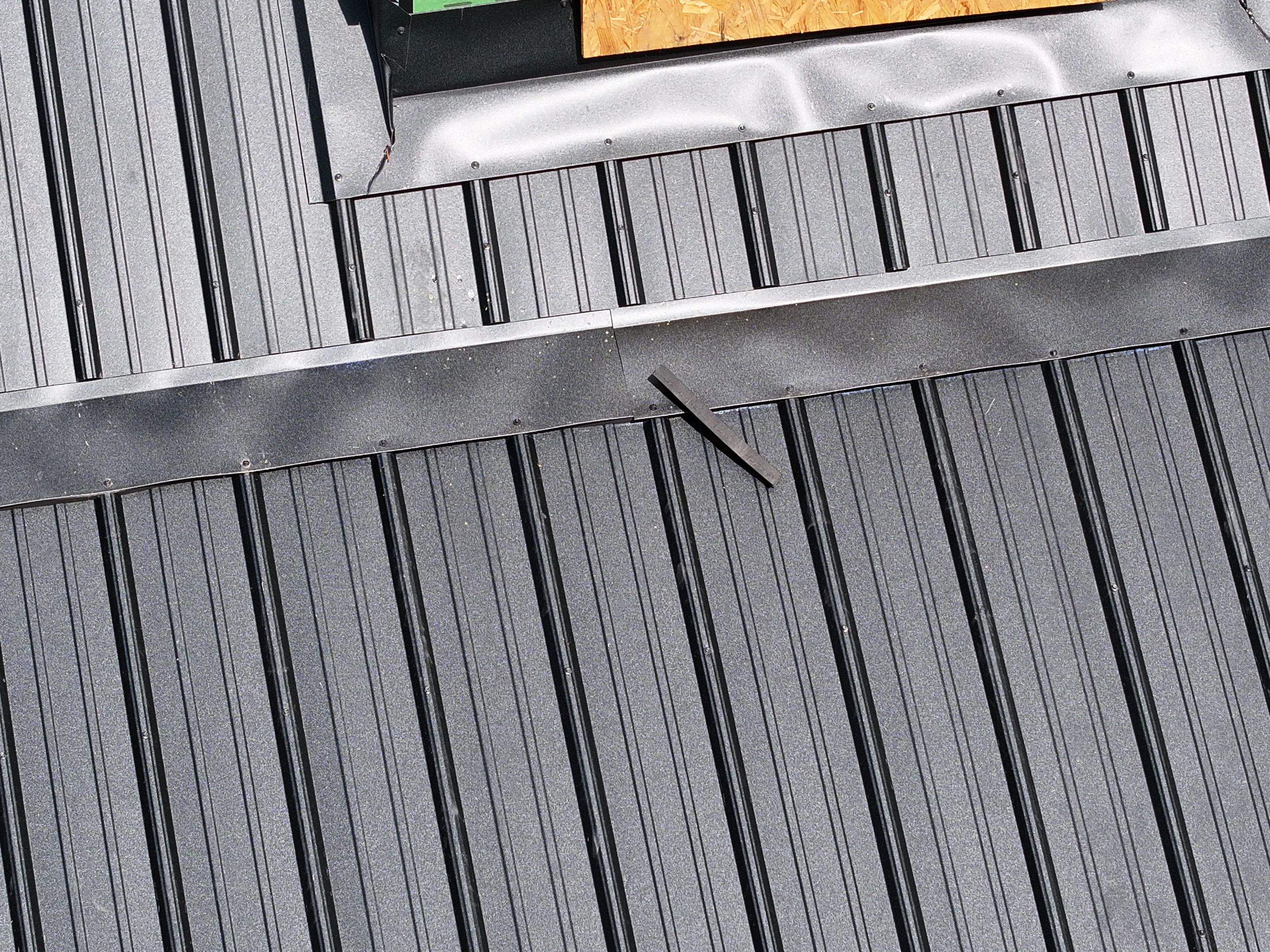 Textured Black AG Panel by Omnia Roofing