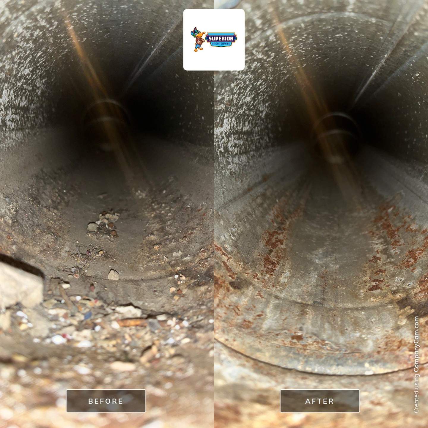 Air Duct Cleaning With a Vacuum Truck in Cranberry Twp, PA by Superior Air Duct Cleaning