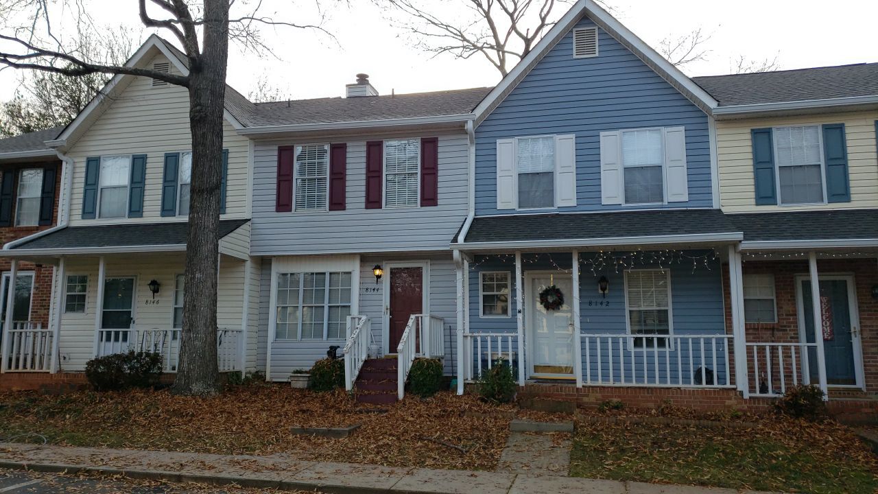 Gutter Cleaning using water by G&H Home Tech Pros LLC