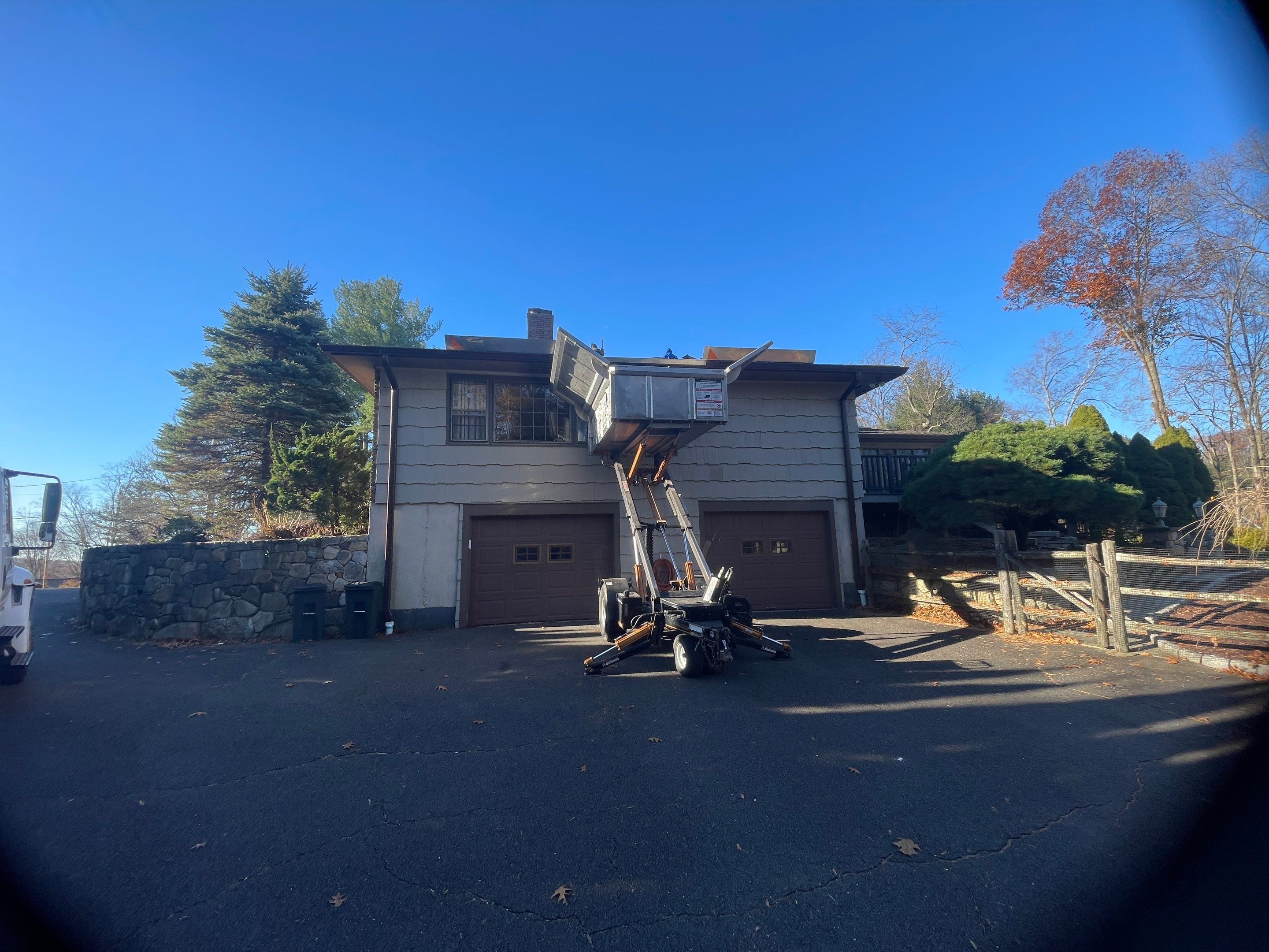 Residential Roofing Installation using Owens Corning TruDefinition Onyx Black by A Plus Exterior