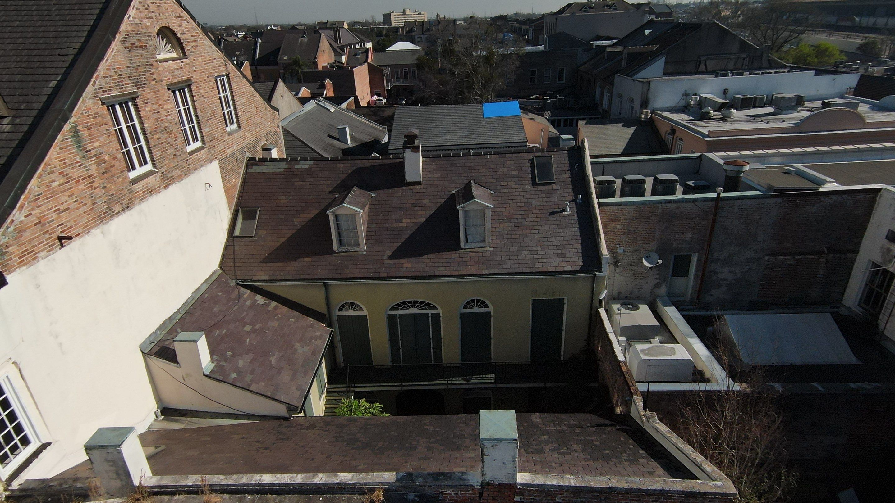 Smith Residence "The Quarter" New Orleans by Elite Roofing & Gutters