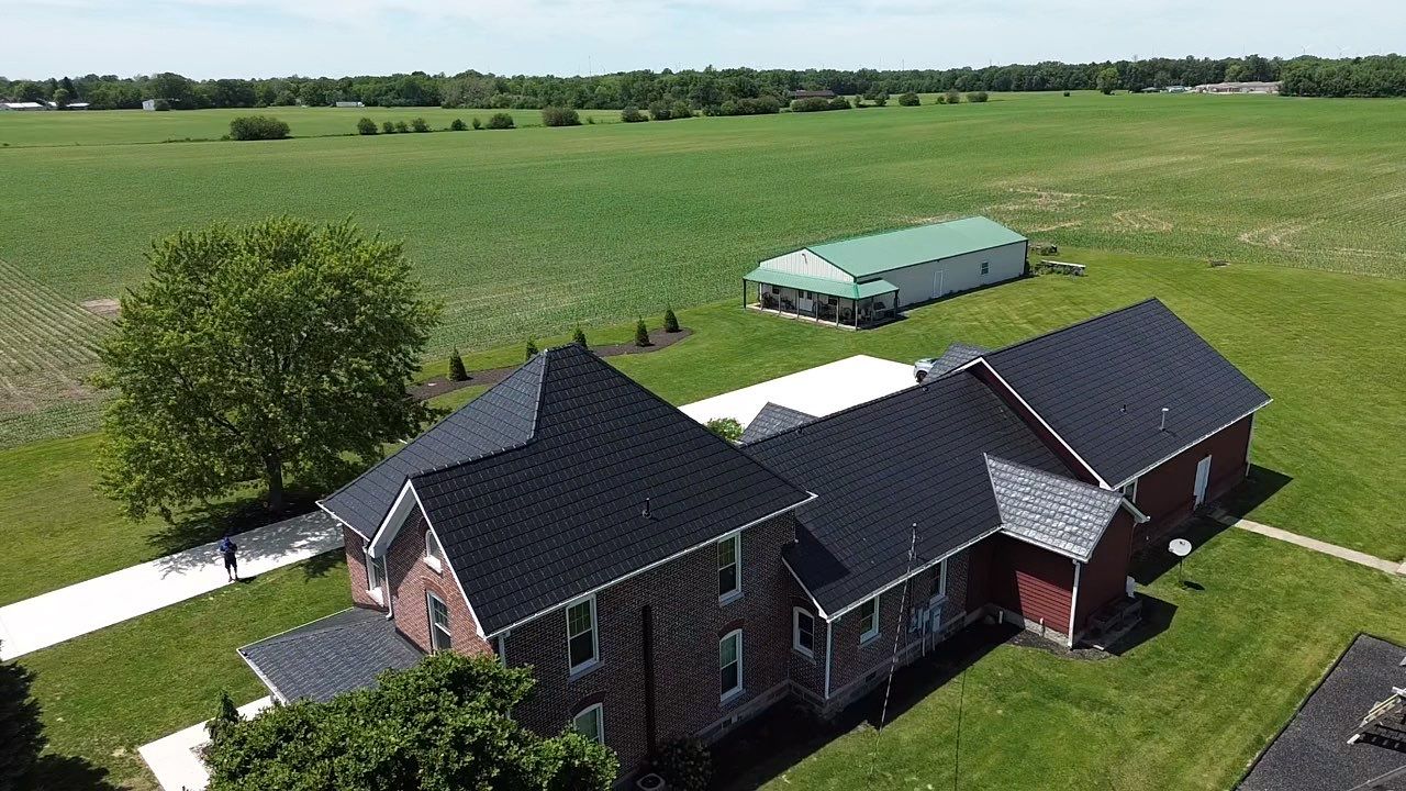 Historic Metal Slate Roof Restoration in Elwood, IN by 4Ever Metal Roofing