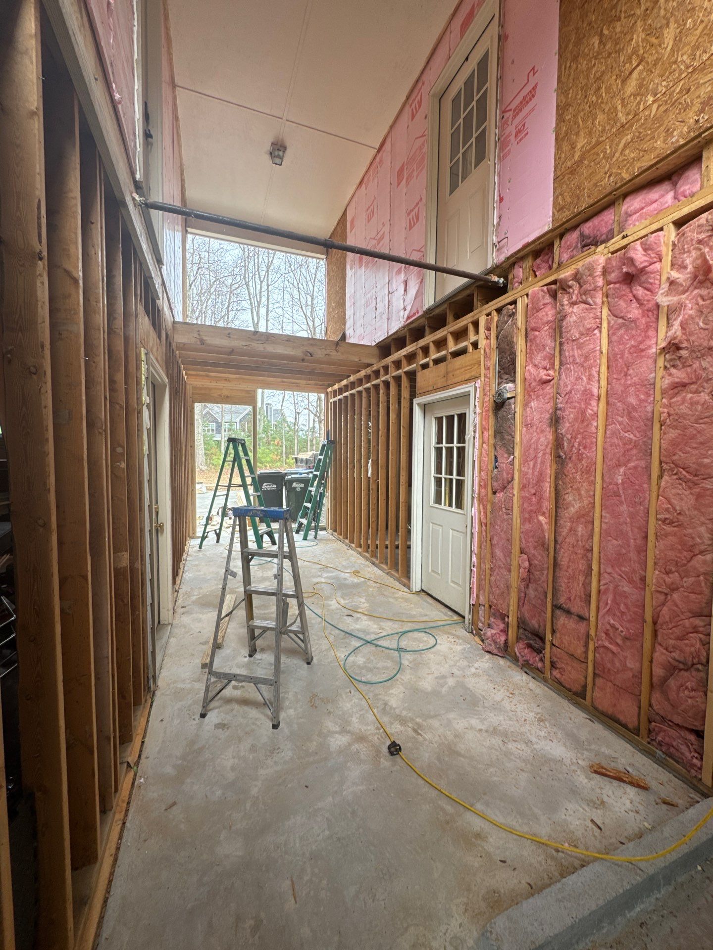 Full Basement Remodel in Powder Springs Featuring Custom Kitchenette by Swift Home Renovations