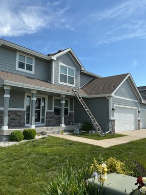 Residential Exterior Repaint in Ankeny