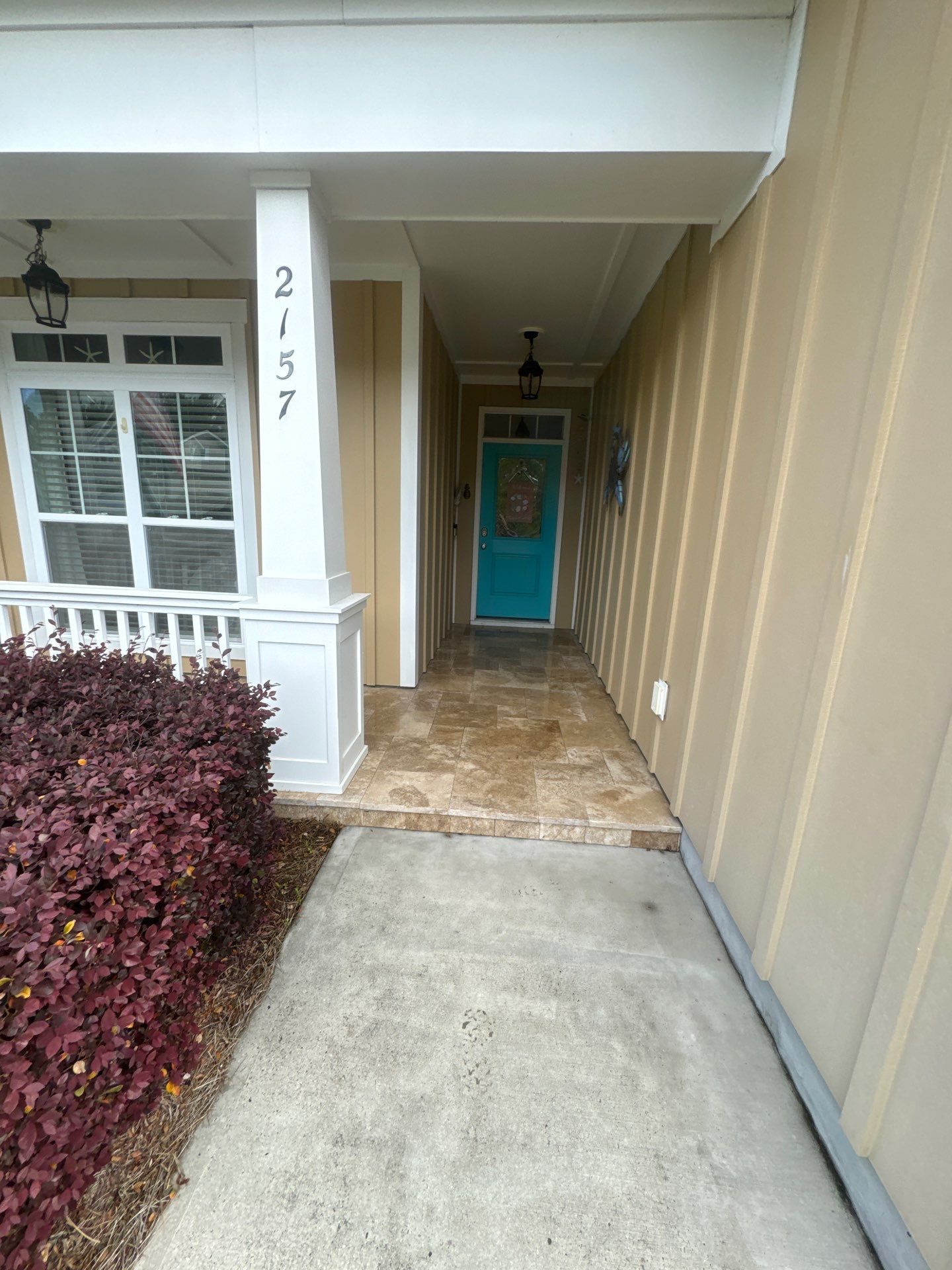 Travertine using Concrete Sealant by DuraSeal
