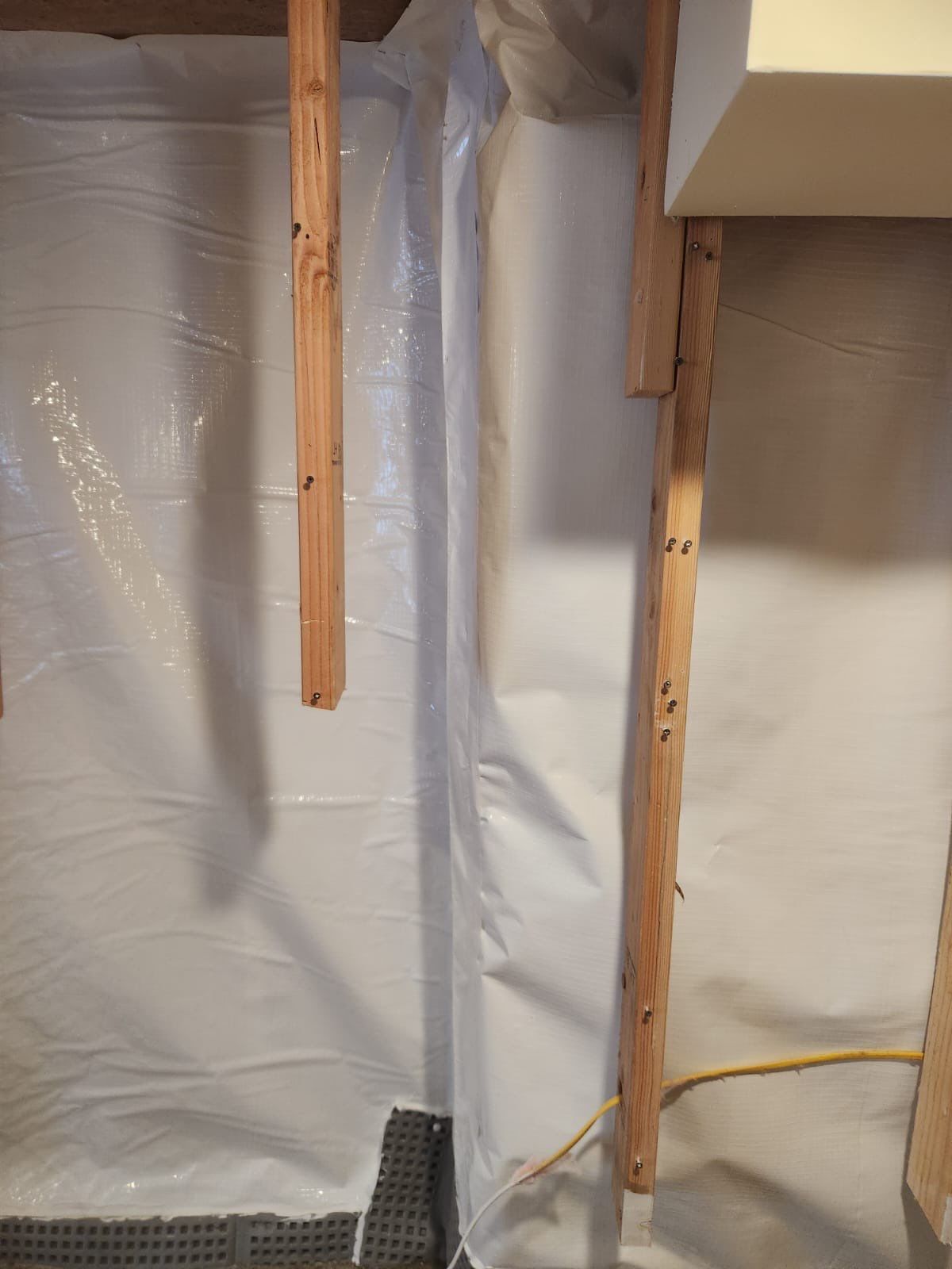 Interior French Drain & Wall Vapor Barrier Boonton NJ by Pure Service Pro, LLC 