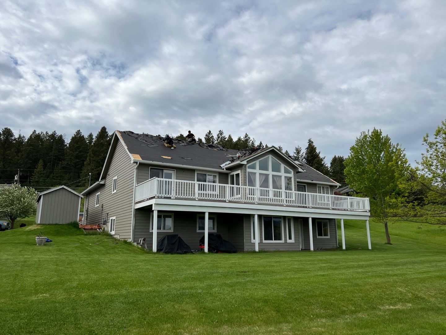 GAF Timberline HDZ - Charcoal by Montana Roofing Solutions