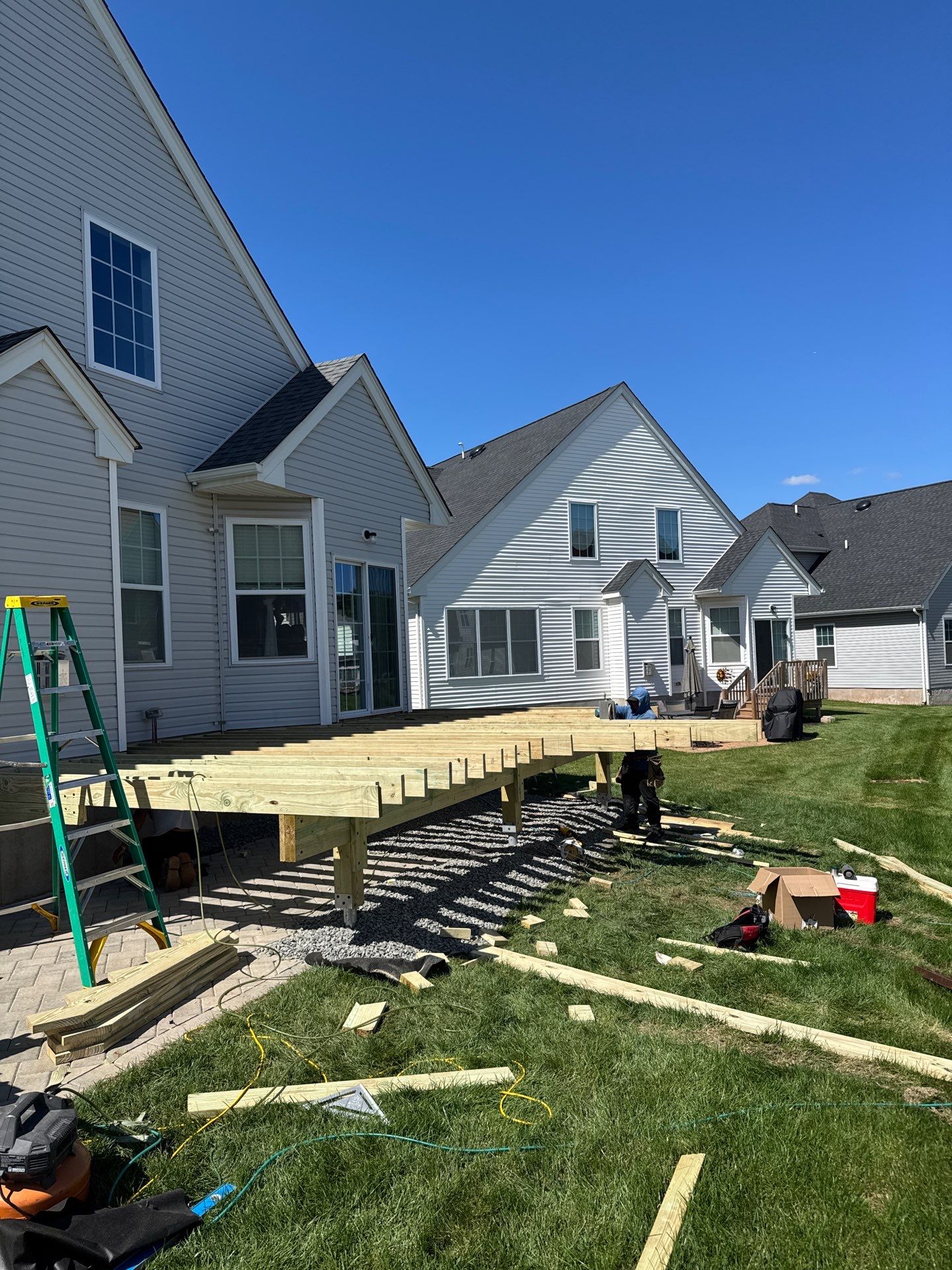 New Deck in Hillsborough Township, New Jersey by deck guardian