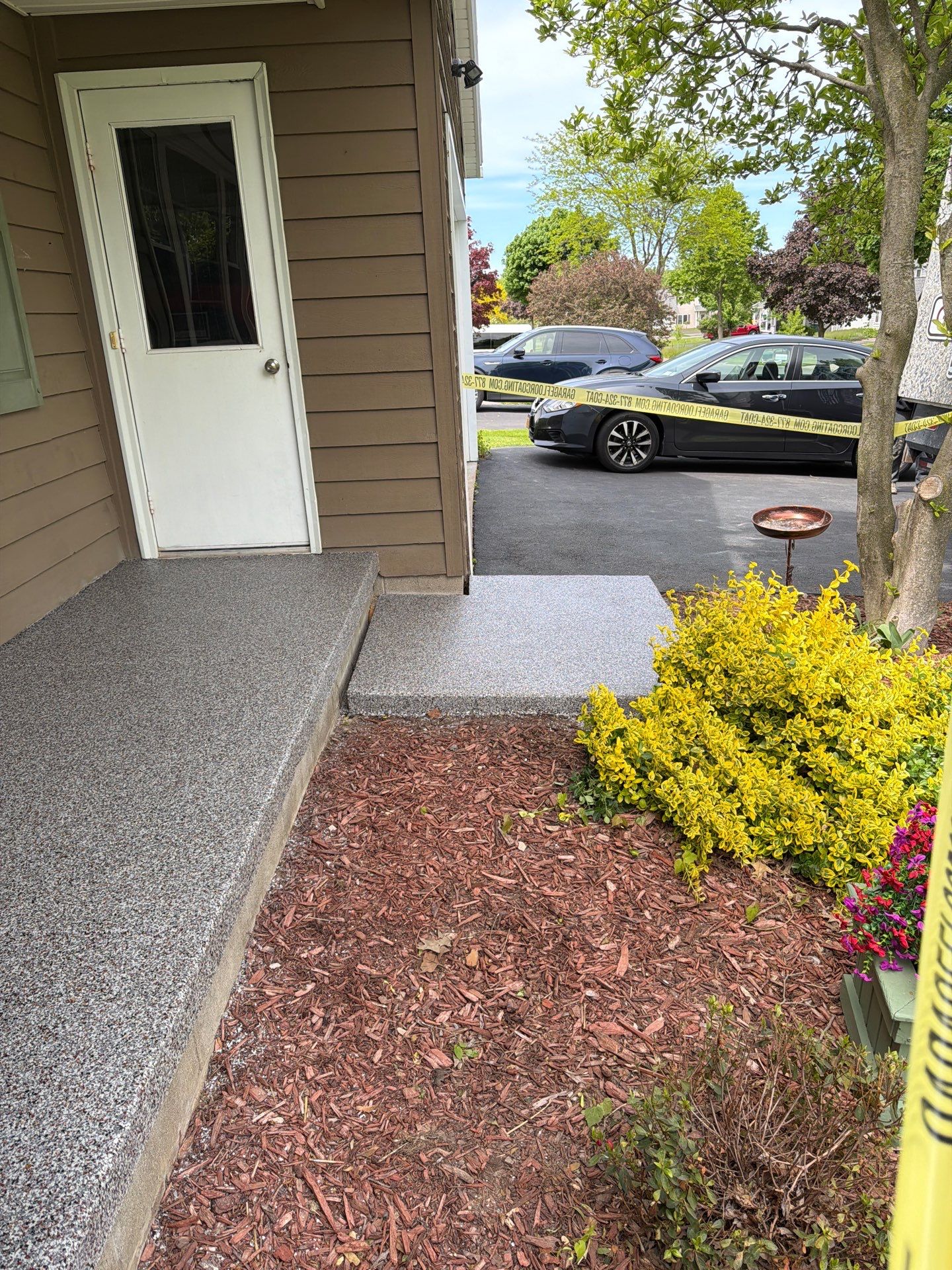 Bagari Stone Crest Porch Coating by NG Masonry & Construction LLC