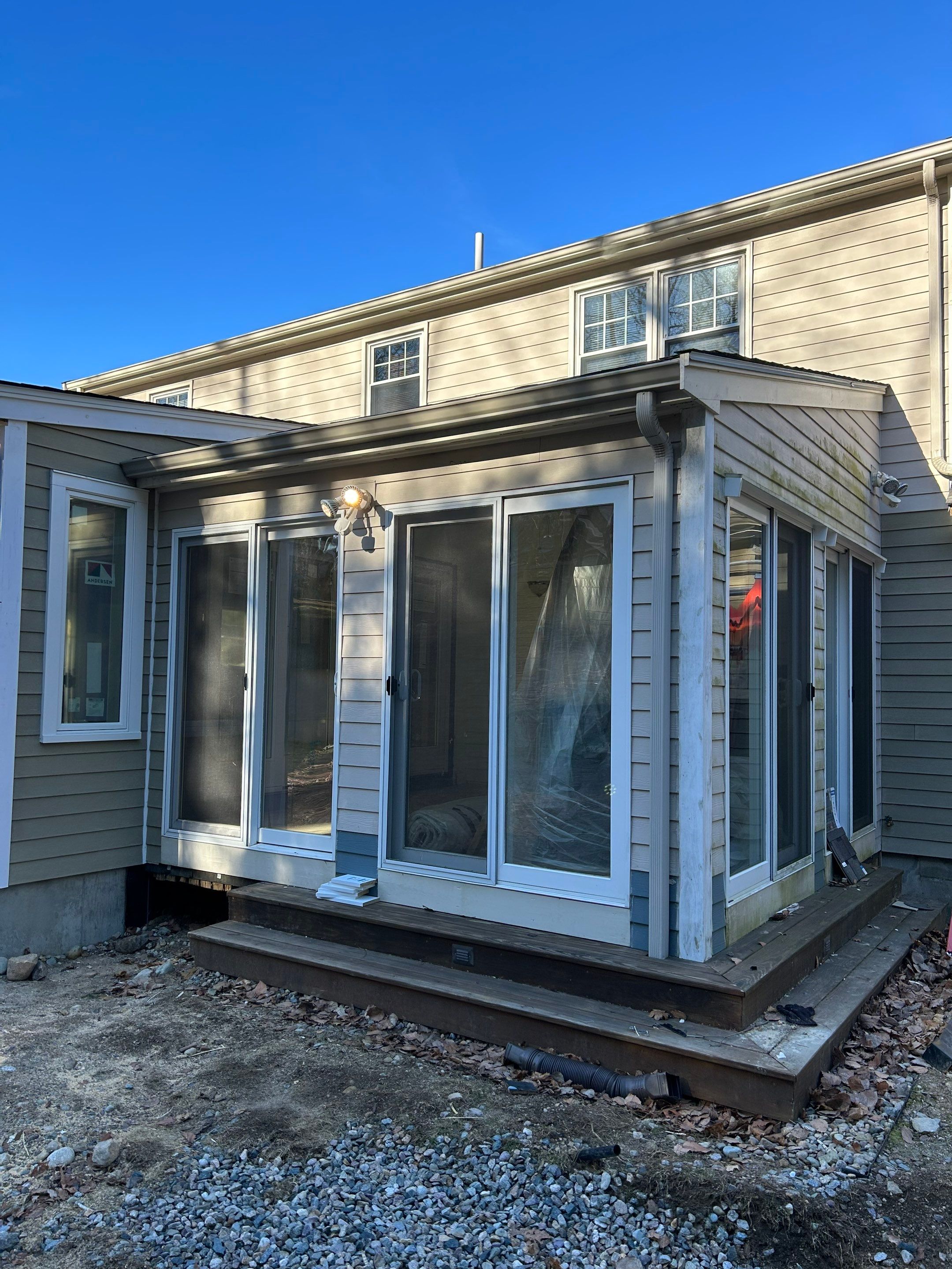 Foxboro, MA Gutter Installation using 5" K-Style Aluminum Gutter by Gutter Pro Enterprises