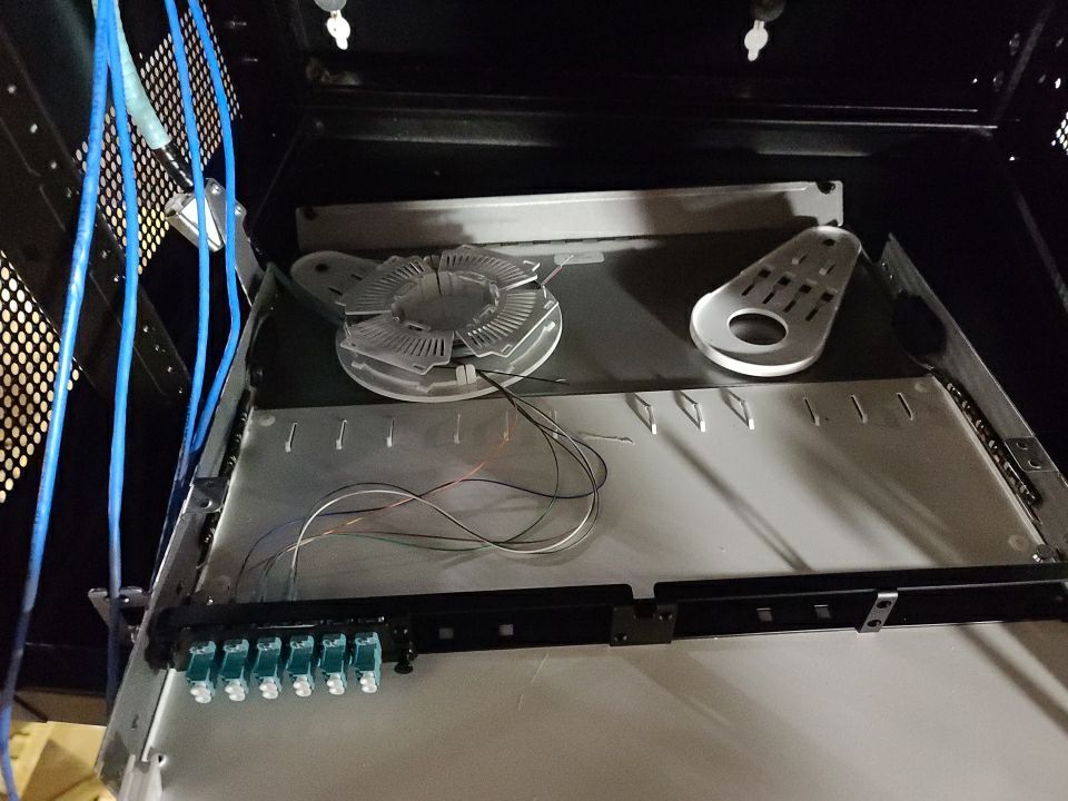 Structure Cable Installation using Cat 6 Cabling & Fiber  by Firmament Solutions