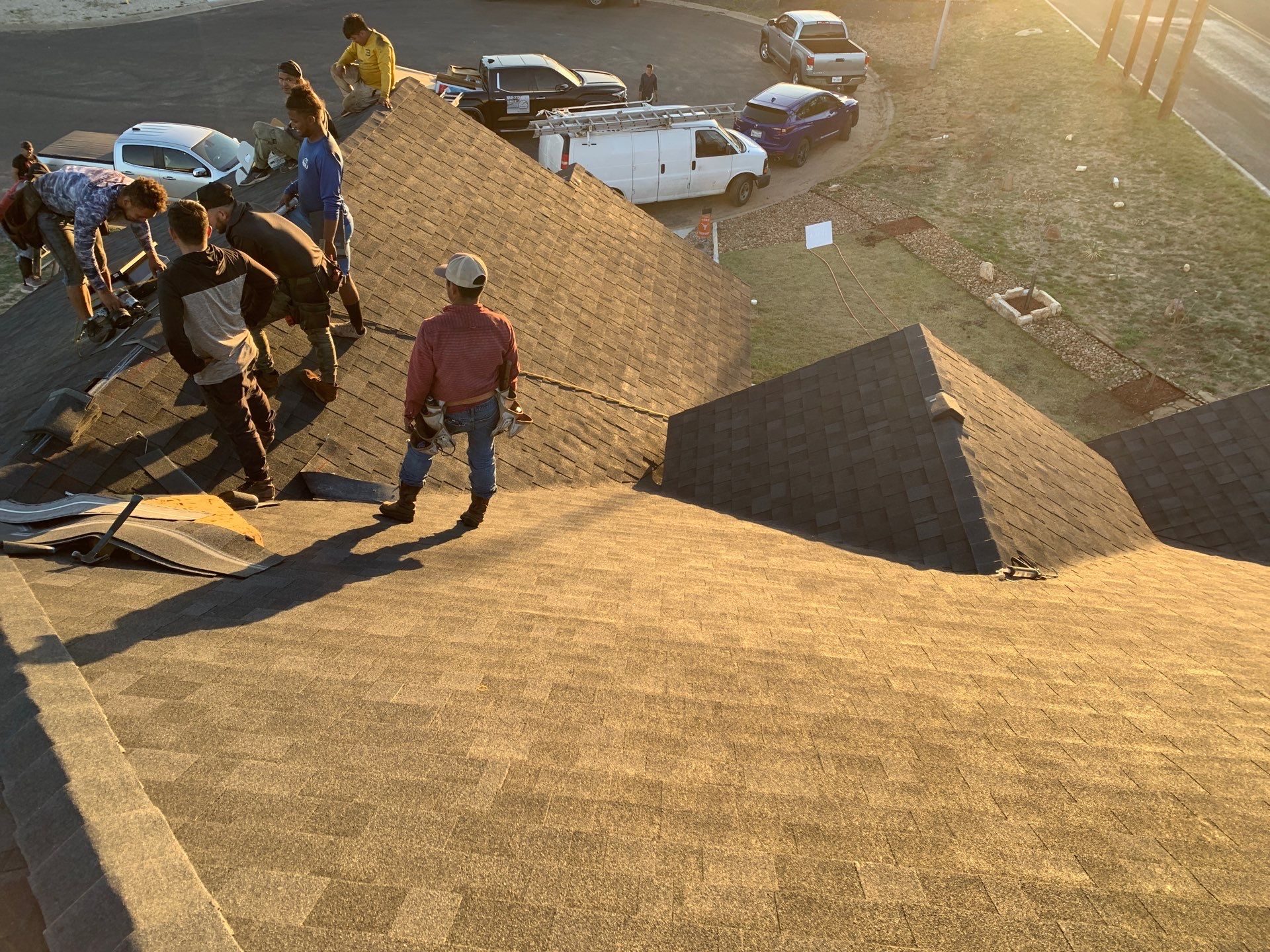 Complete Roofing Replacement and Chimney Flashing Repair in Fredericksburg by Caliber Restoration LLC