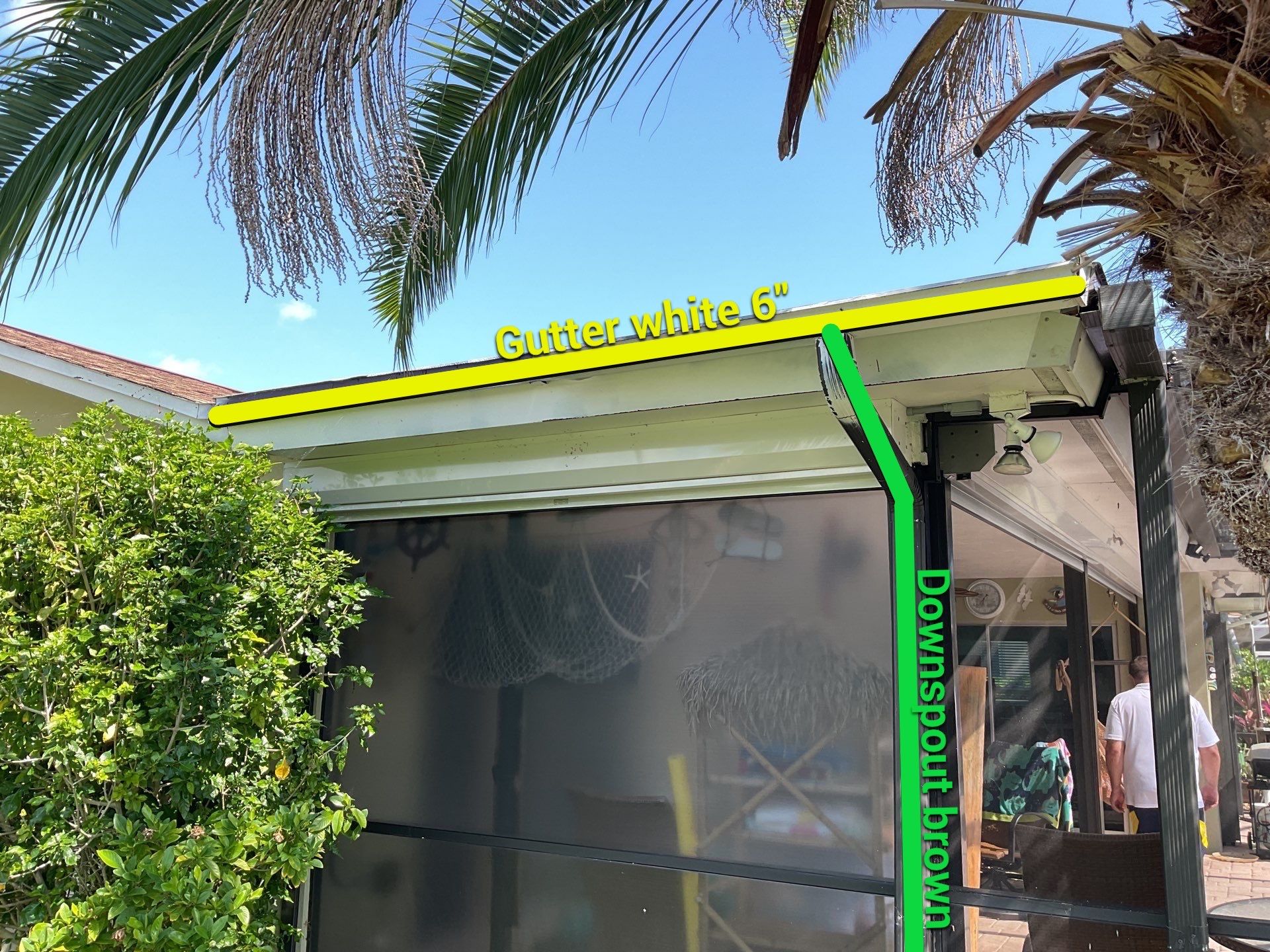 6-Inch Seamless Gutter Installation in Cape Coral FL by Gutter Professors