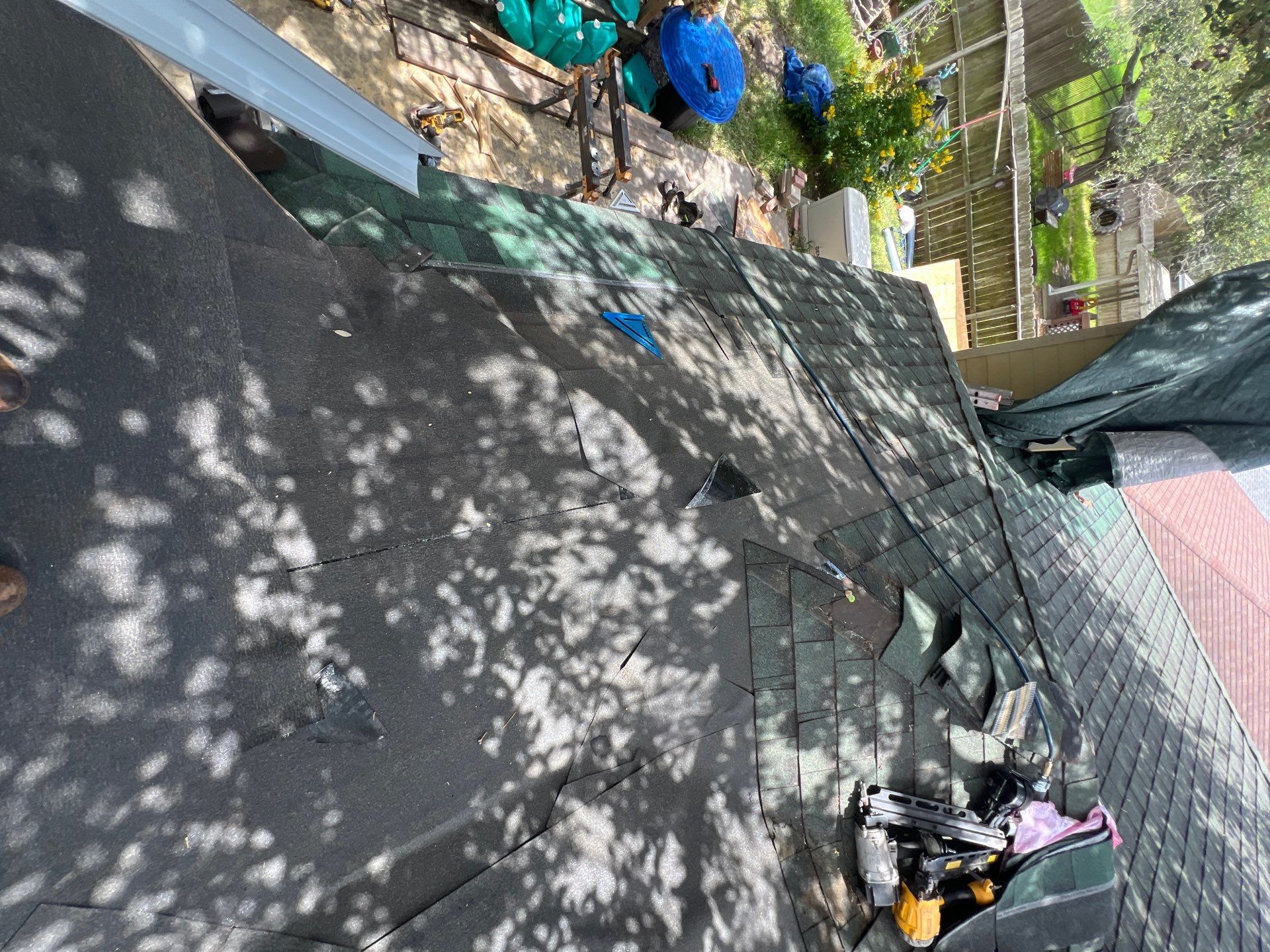 Rotting away under the Oaks by Bayfront Roofing and Construction