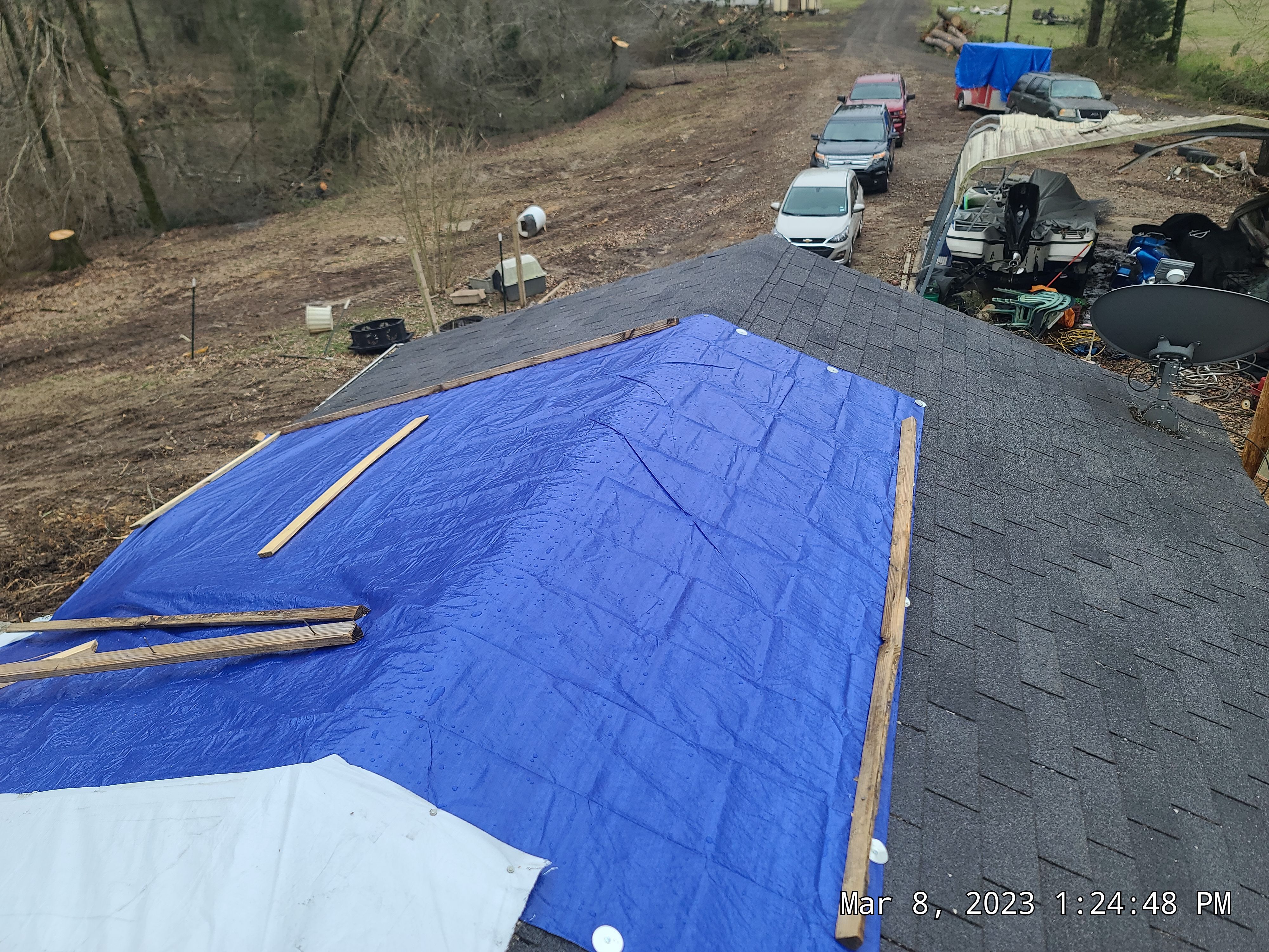 Residential Shingle Reroof using Certainteed Landmark 3-Tab by Hostetler Roofing