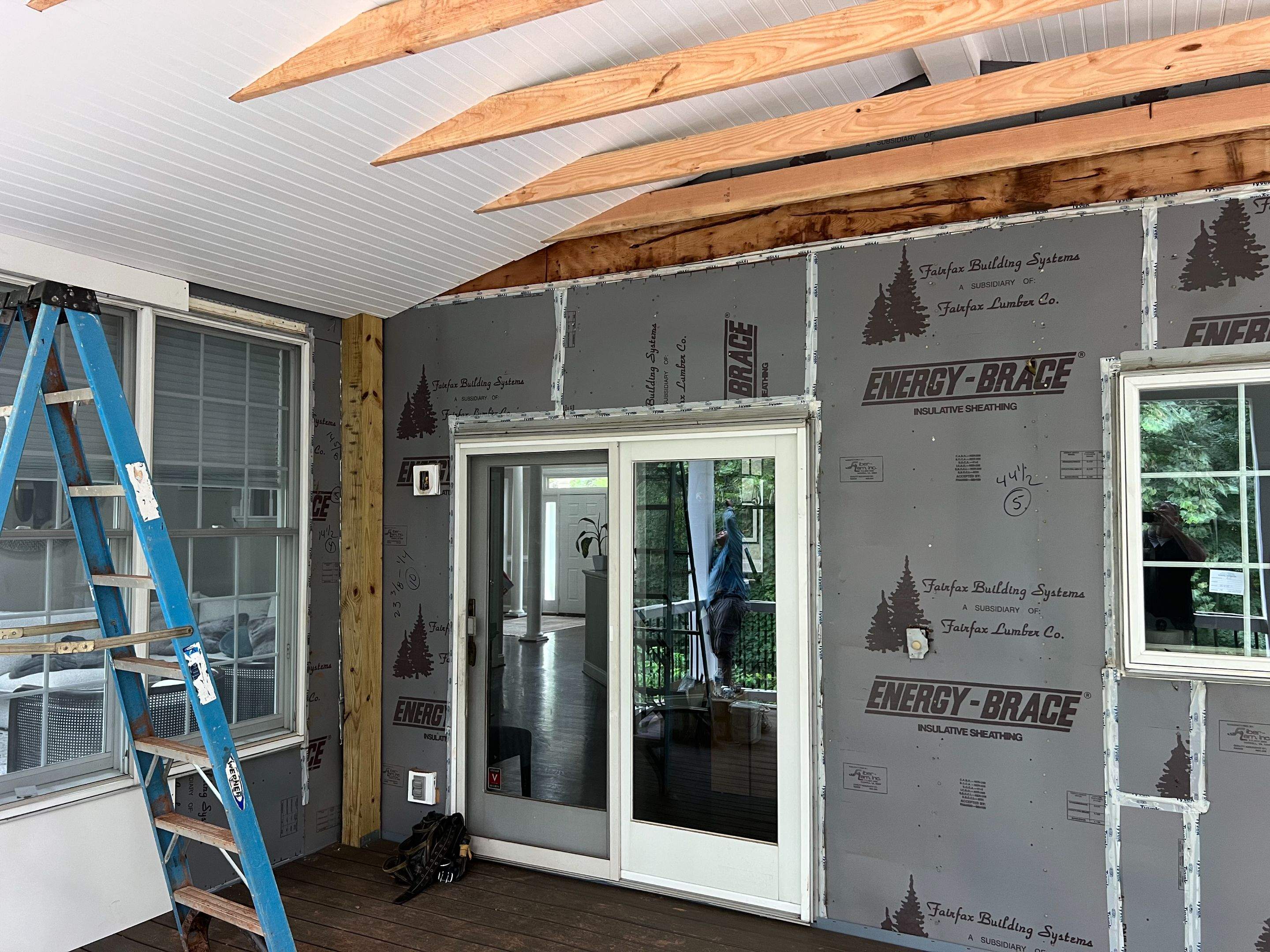 New 3-Season Porch & Composite Deck in Sterling, VA by Sunburst Construction Inc