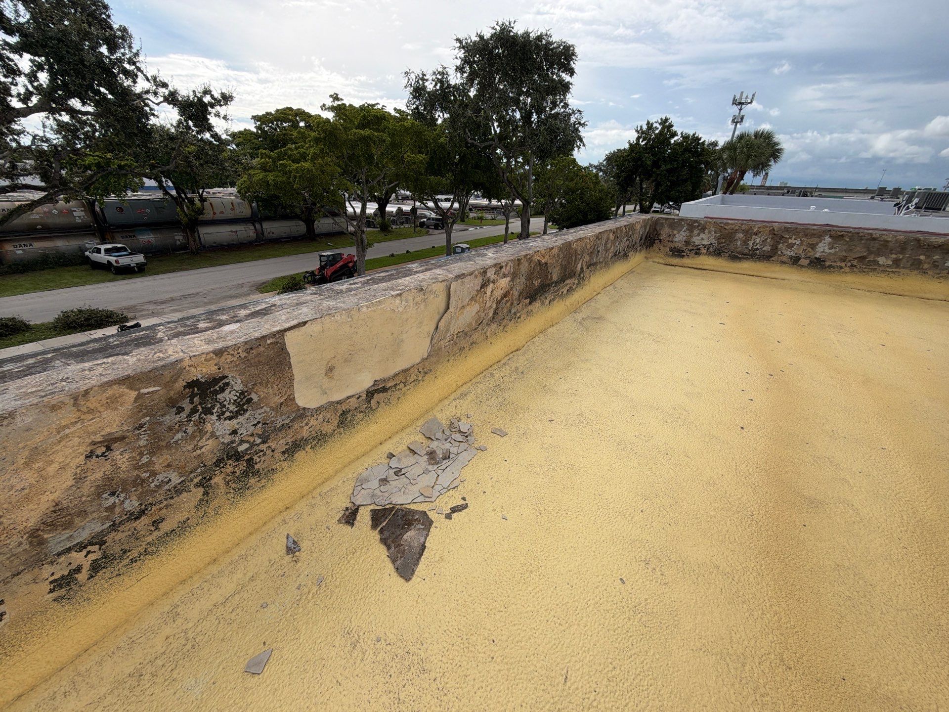 Fort Lauderdale Commercial Roof Restoration with Spray Foam Coating by Roof King LLC