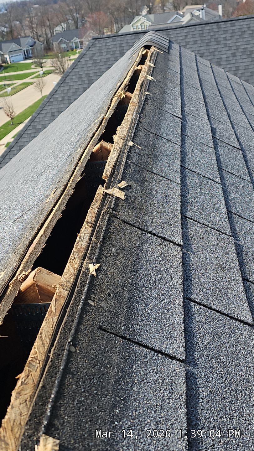 John S: Atlas Pinnacle, Color, Black Shadow, Drip Edge, Color, White by Eagle Eye Roofing