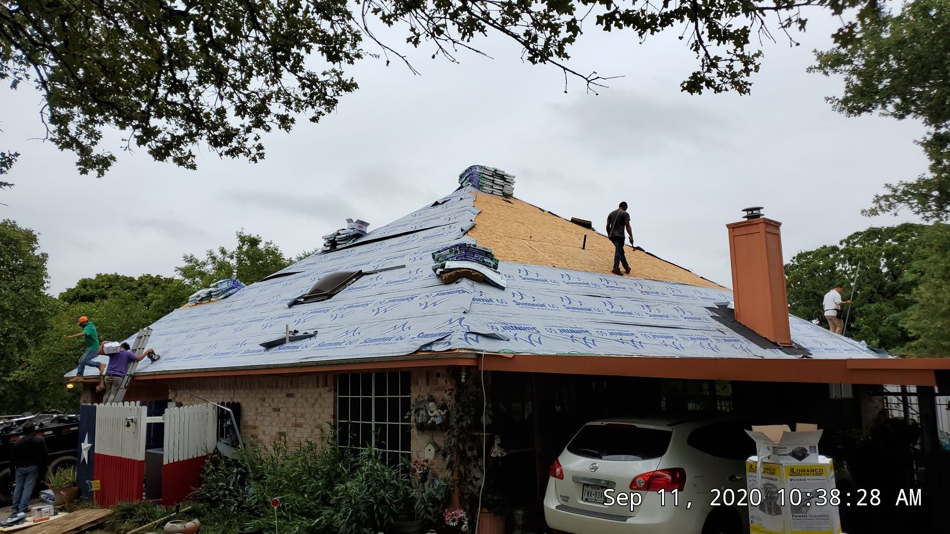 Residential Roofing Installation using ATLAS StormMaster Shake by Harvey Roofing & Construction