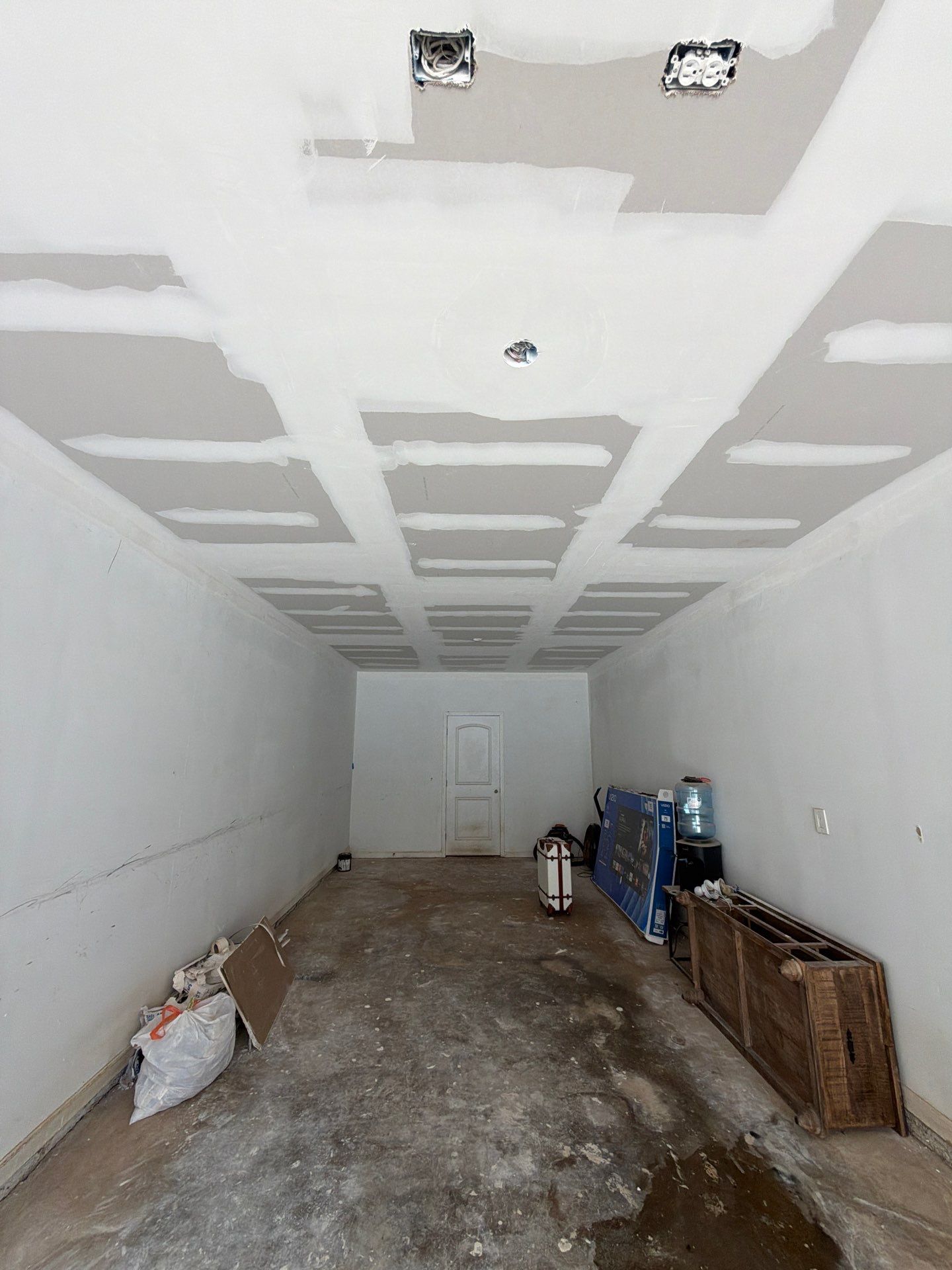 Interior Renovation Featuring Drywall Finishing and New Flooring in Atlanta by Swift Home Renovations 