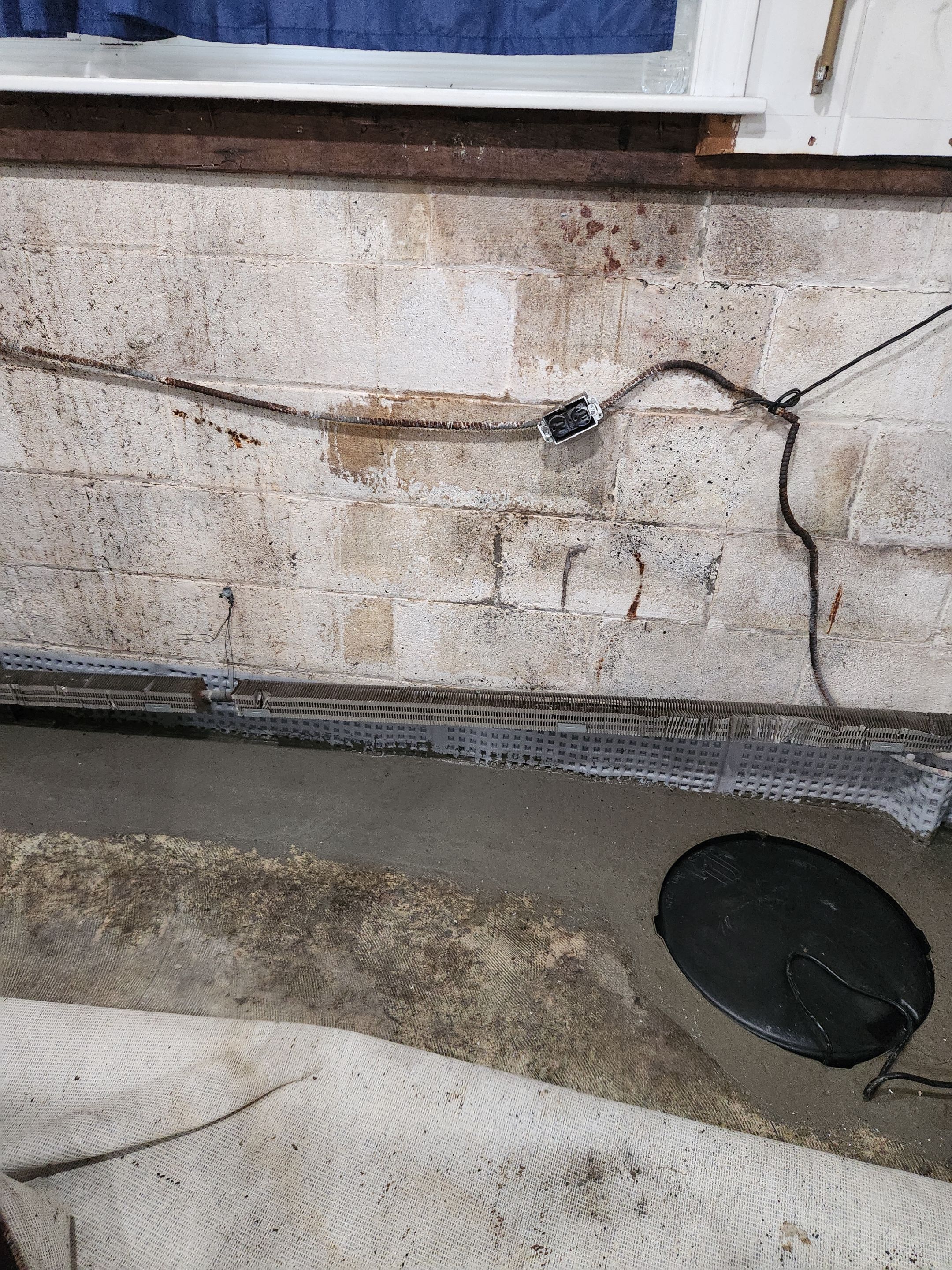 Interior French Drain Jefferson Township by Pure Service Pro, LLC 