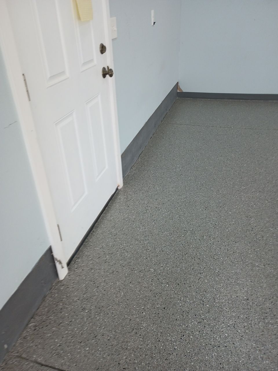 Garage, Walkway and Shop Transformation using Shale Hybrid by Croc Coatings, LLC