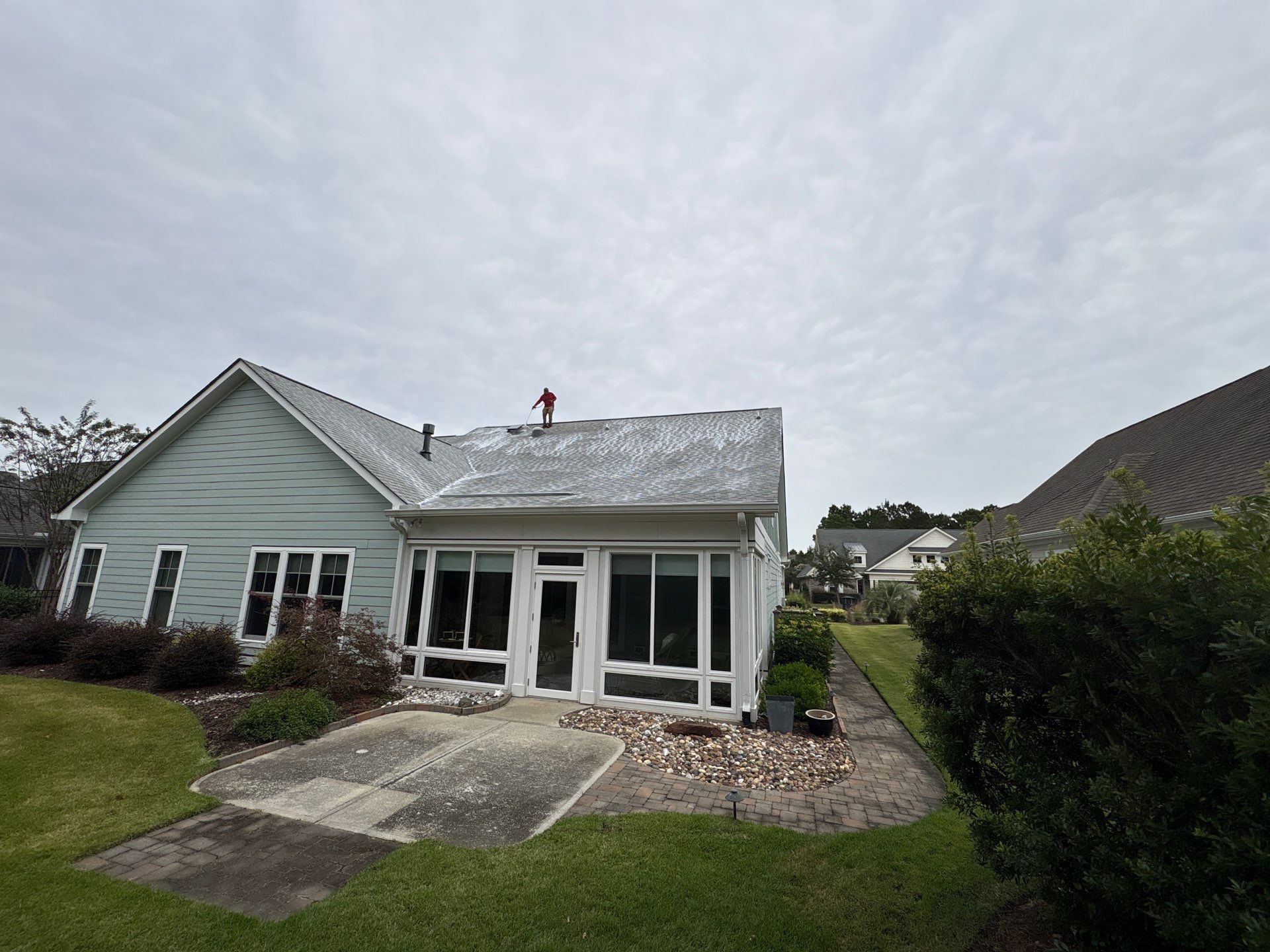 RoofRestor Shingle Rejuvenation in Brunswick Forest, Leland NC by RGR Construction and Roofing, LLC