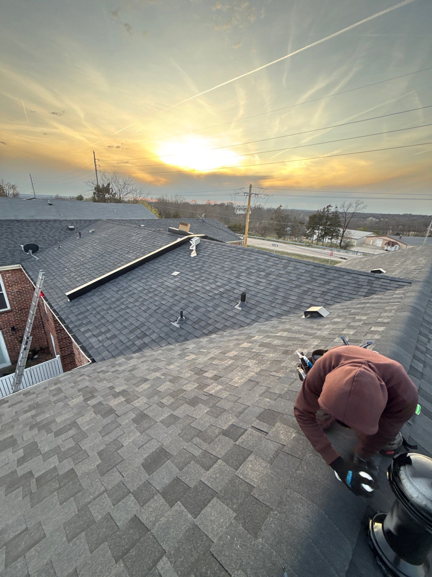 Multi-Unit Roof Replacement and Decking Repair in St. Louis by Acute Roofing And Exteriors 