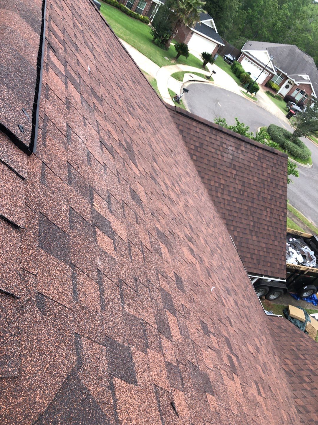 Residential Roofing Installation using Roof Replacement by American Roofing & Construction LLC