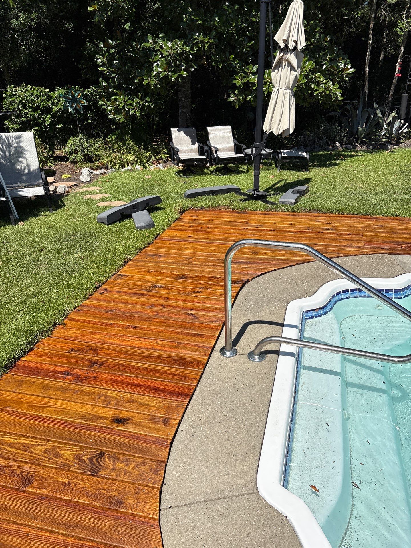Pool Deck using Concrete Sealant by DuraSeal