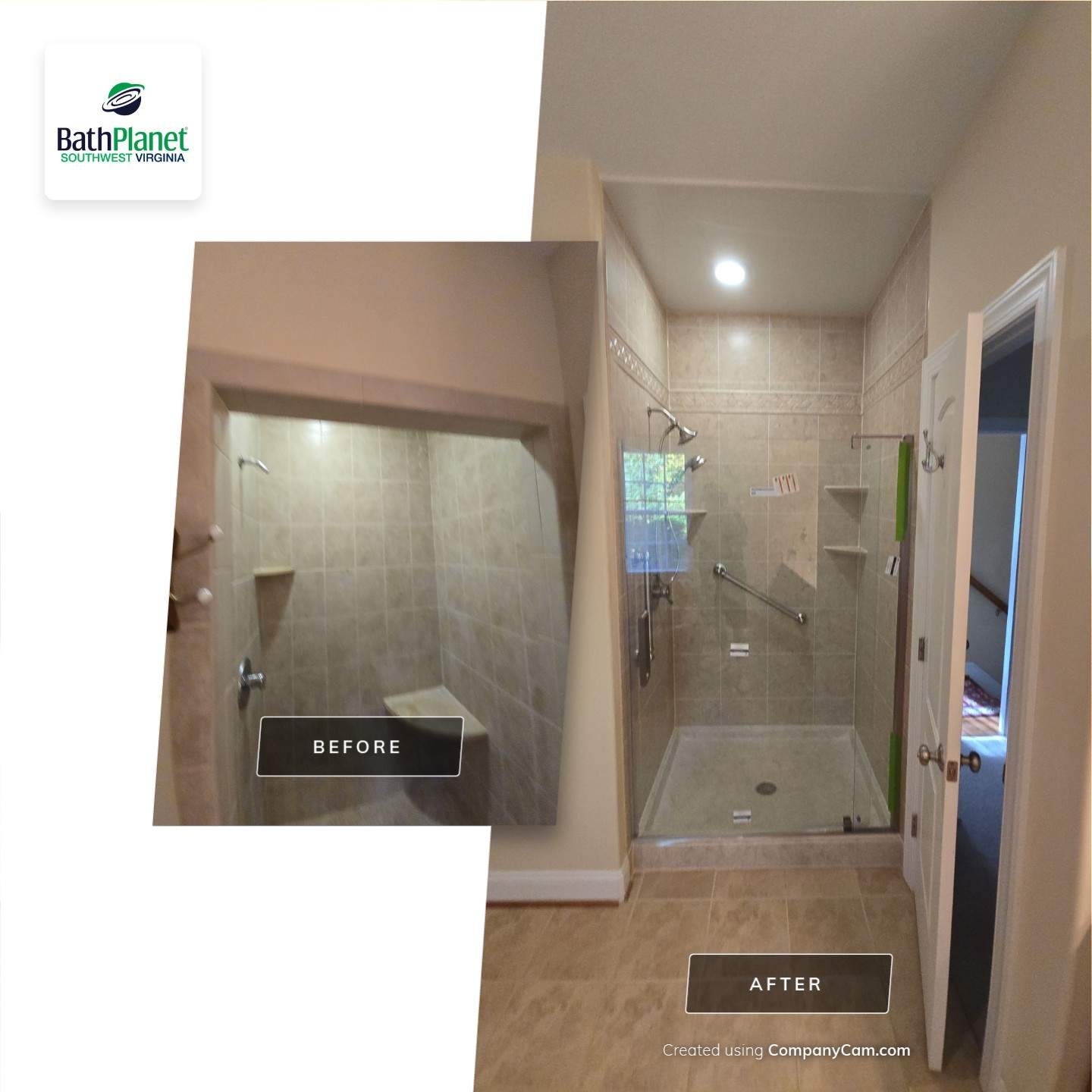 Shower Refresh by BathPlanet SW Virginia