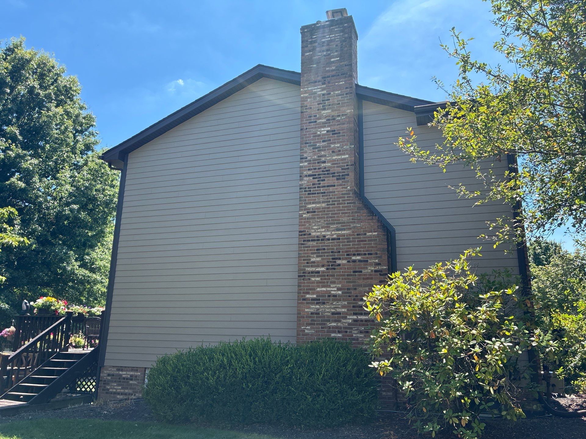 Full House James Hardie Lap Siding and Trim Renovation With Modern Dark Trim In Wexford / Mars PA by Ideal Siding Pittsburgh