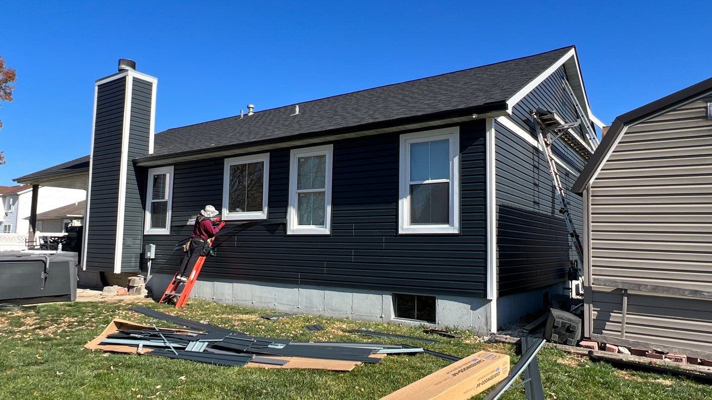 Installation of New Siding  by H&F Exteriors