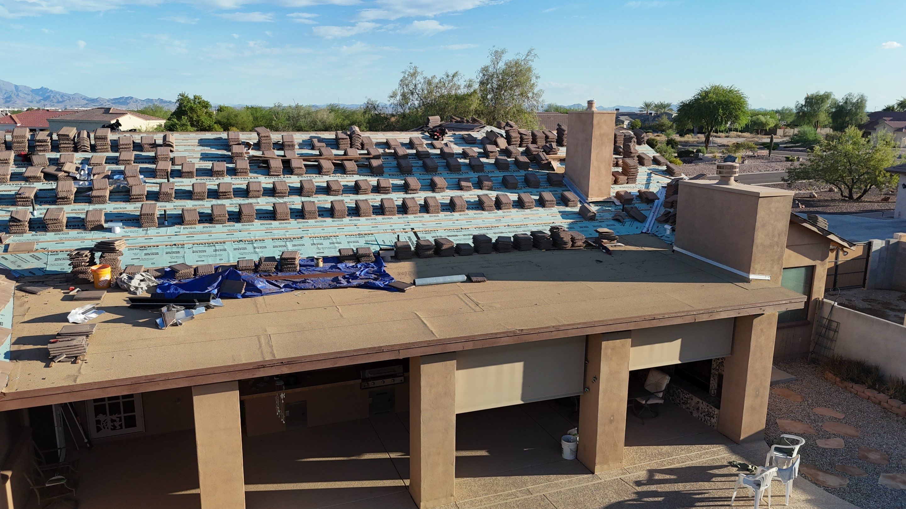 Project in Buckeye, AZ by Saint Roofing