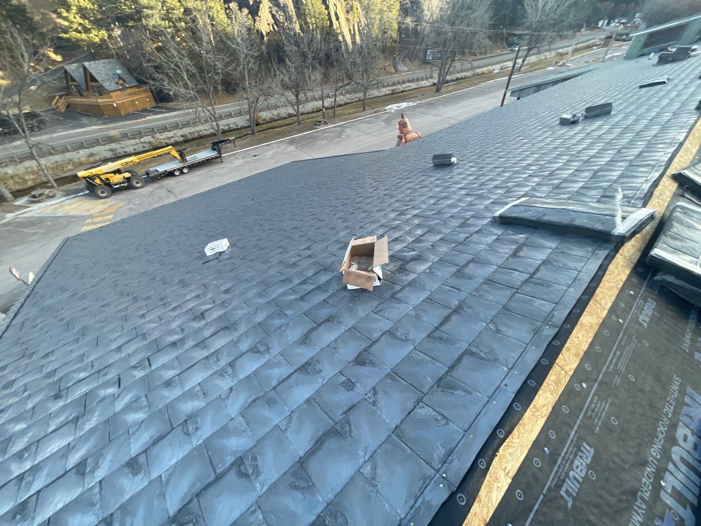 Commercial Roofing Installation using EuroShield by Weather-Tite Exteriors LLC