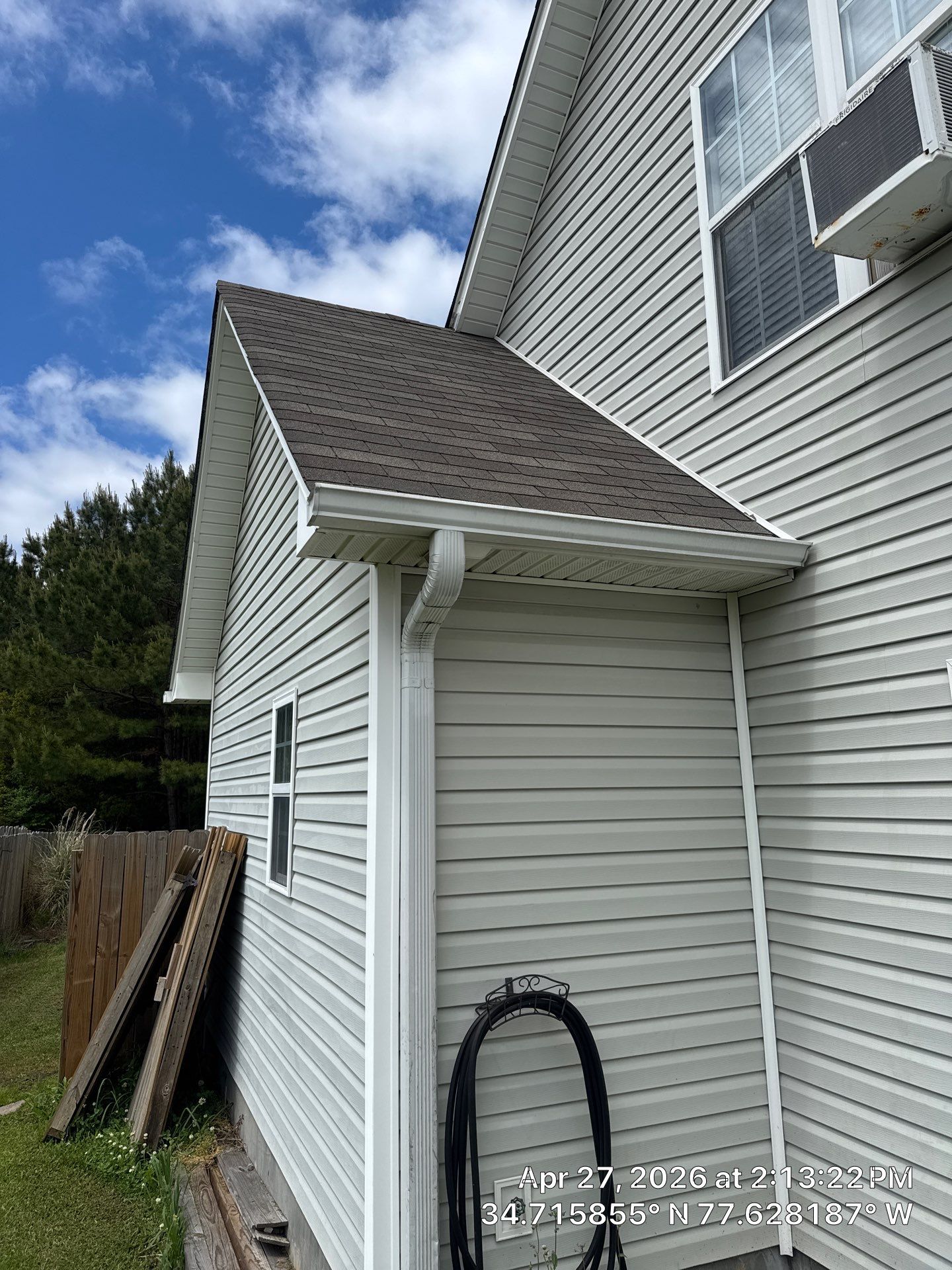 Caller: "I need help in Maple Hill!" NCR:"8 mins. out" by North Carolina Roofs