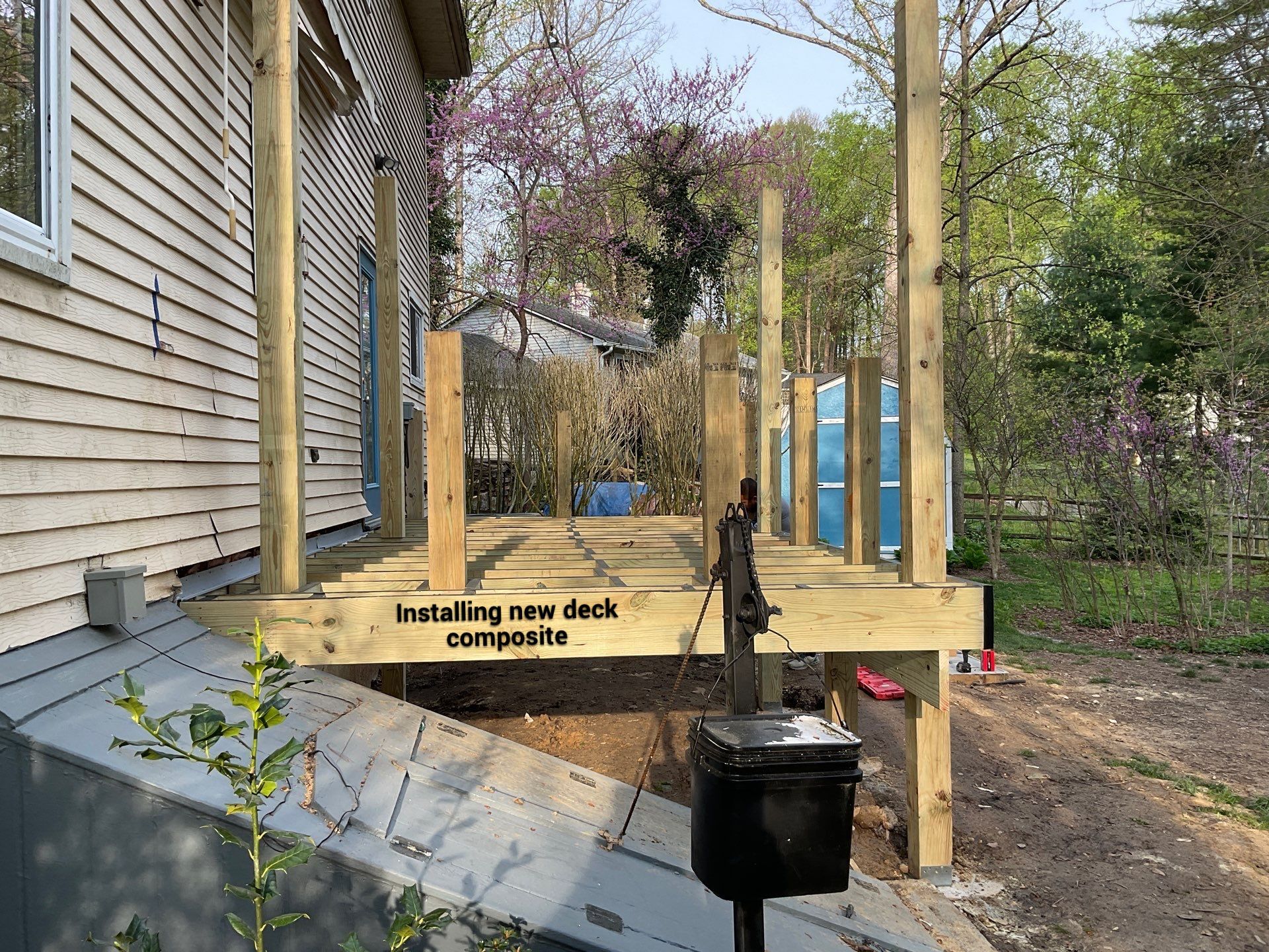 New Screen in cover porch  by Alpha Design Services