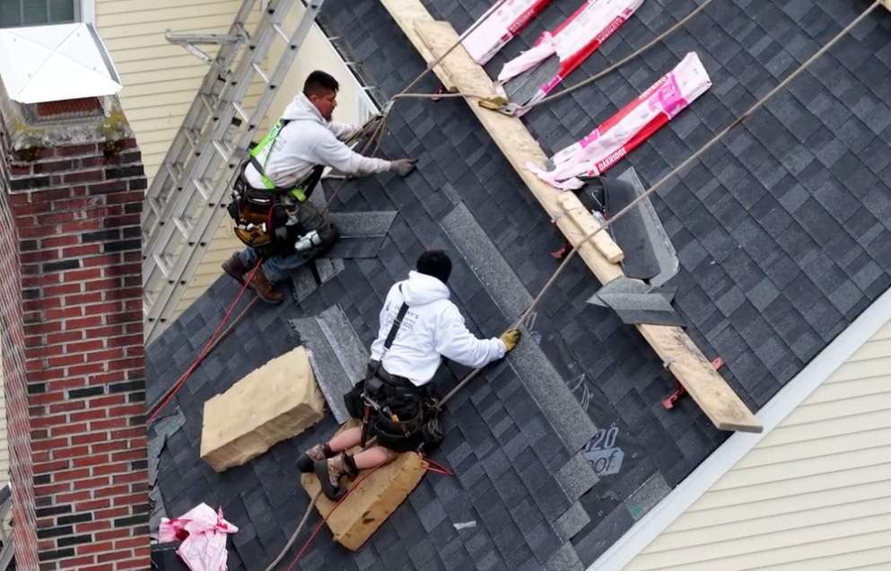  Premium Roof Replacement in Millis – Owens Corning Duration, Onyx Black by JOHNNYS PRO