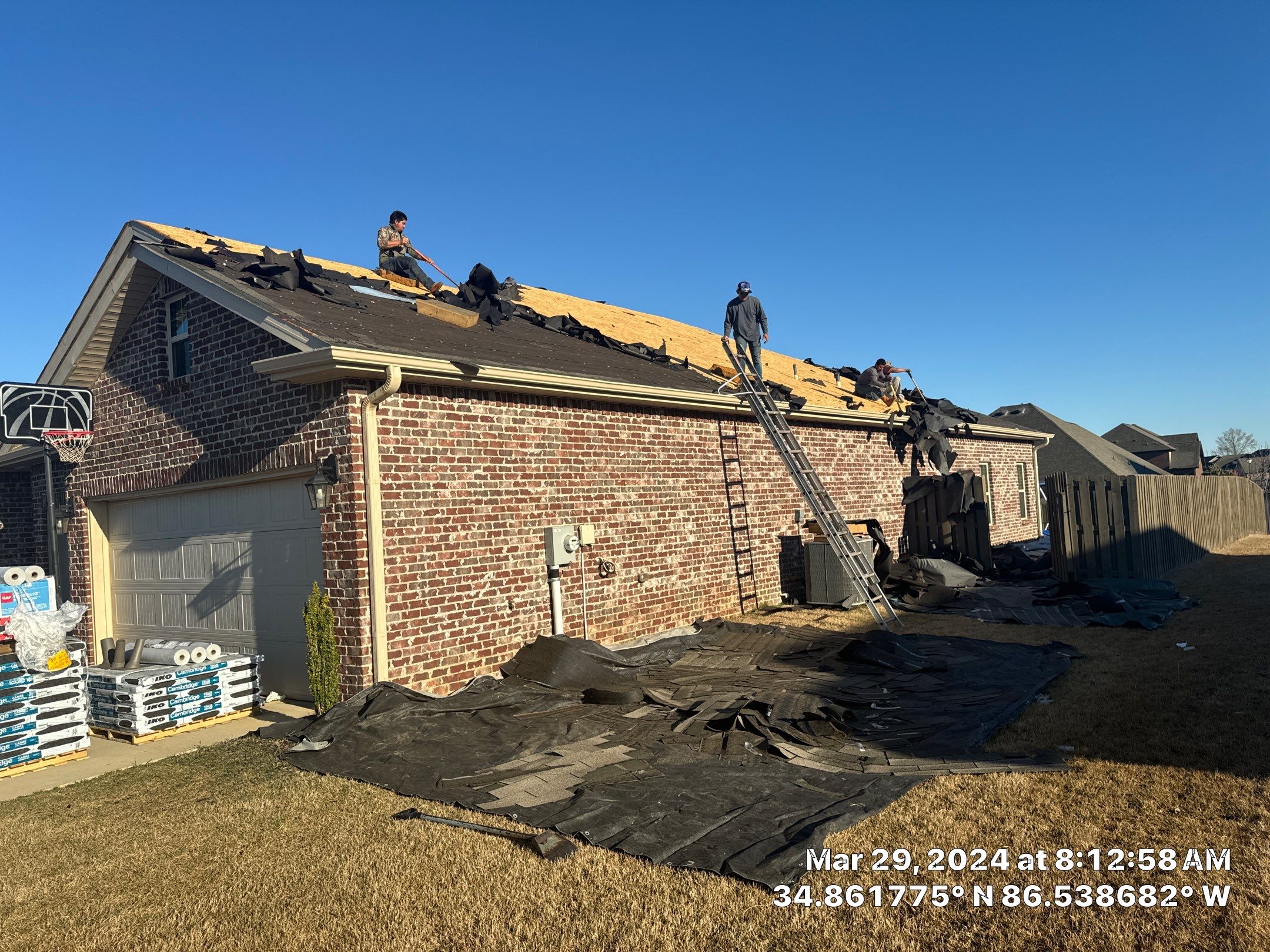 Residential Roof Replacement using IKO Cambridge - Weathered Wood by Elite Roofing LLC