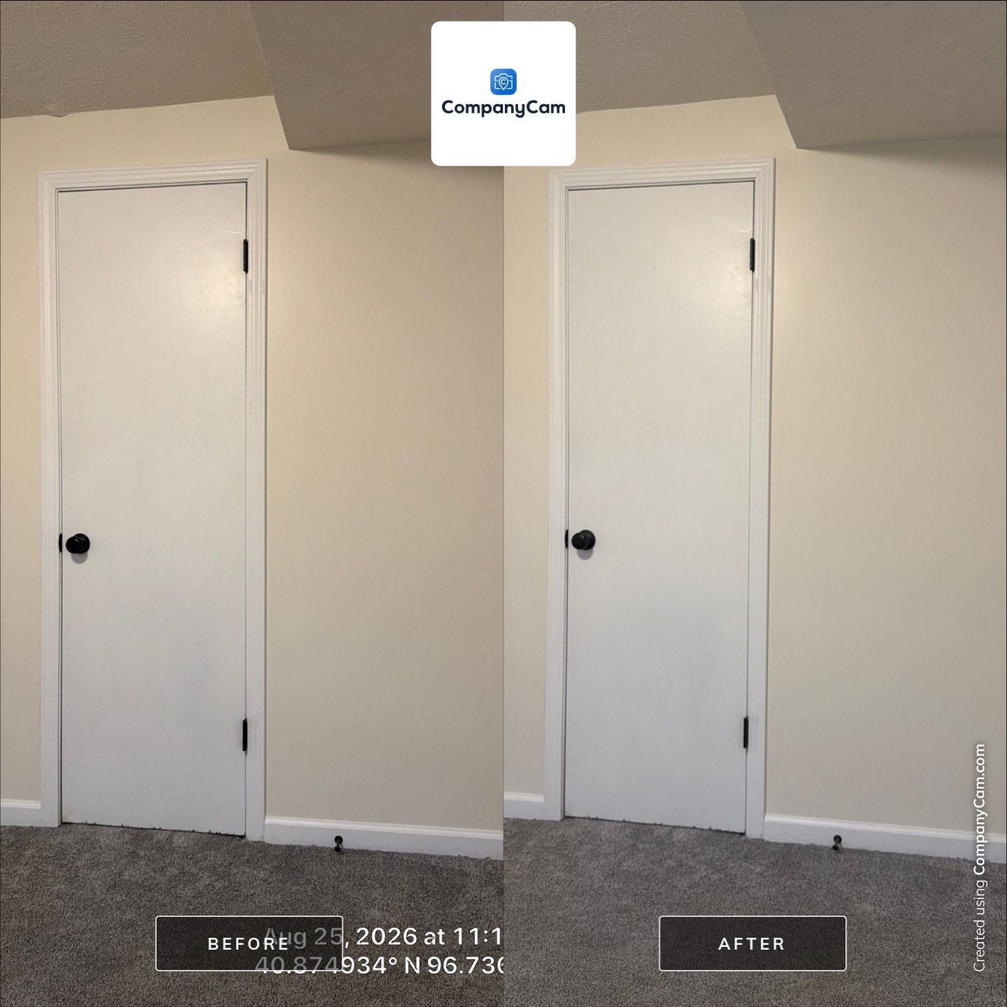 Basement Remodel and Interior Finishing in Lincoln Nebraska by CompanyCam Sales Demo