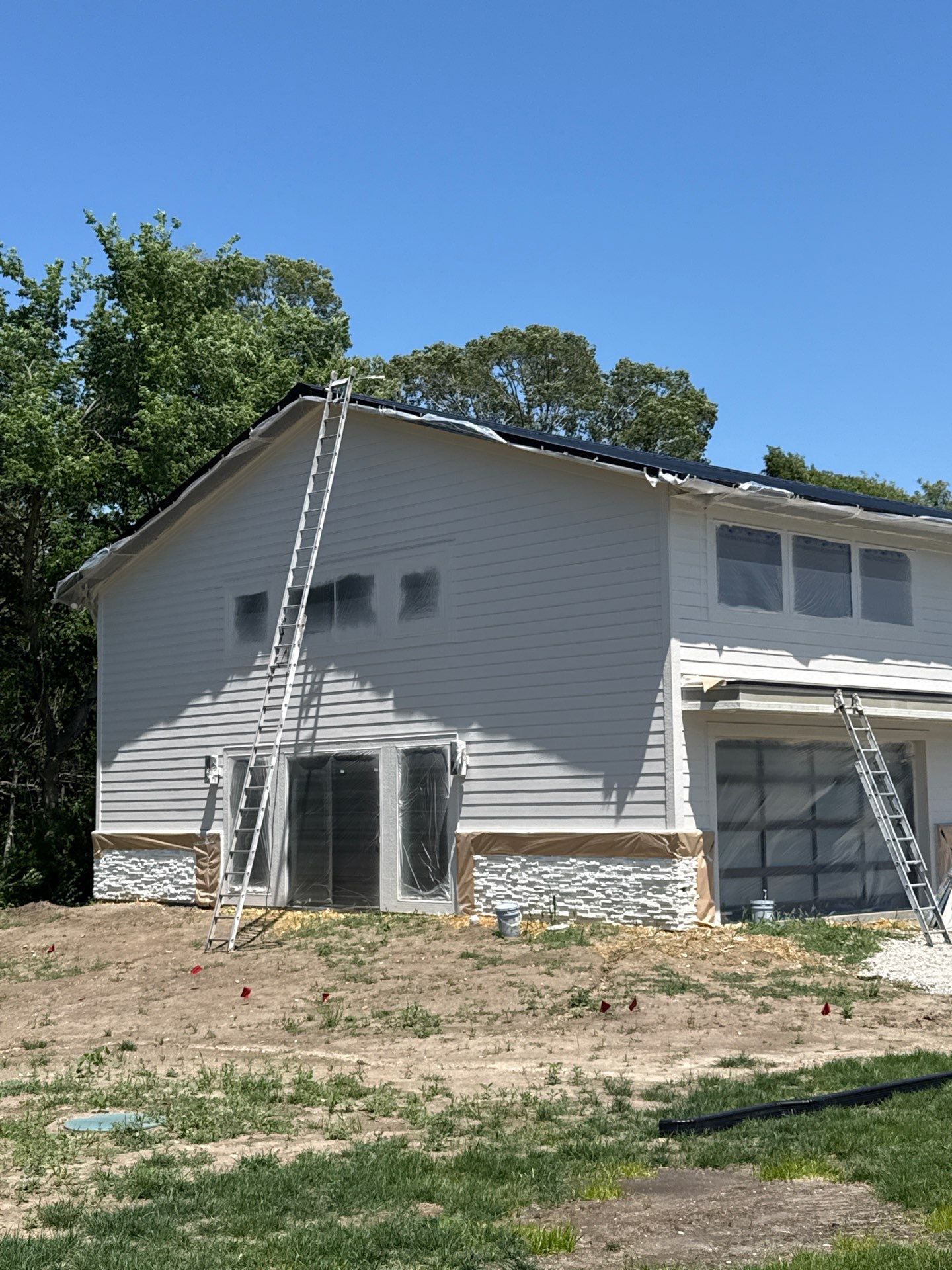 New Build Exterior by Midwest Paint LLC