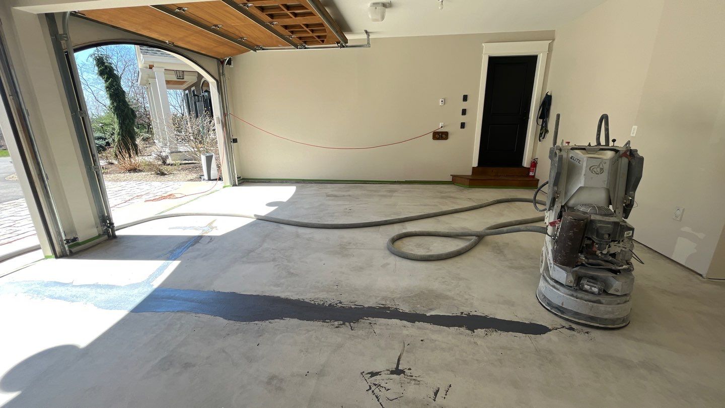 Kelley Garage TransFLOORmation by Symphony Concrete Coatings