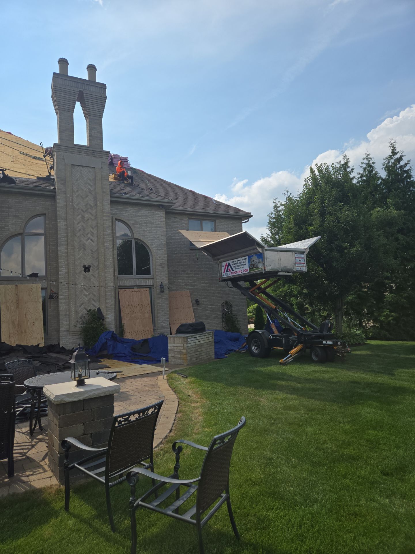 OC Duration Driftwood Shingles / New Gutters by A-Abel Roofing, Inc.