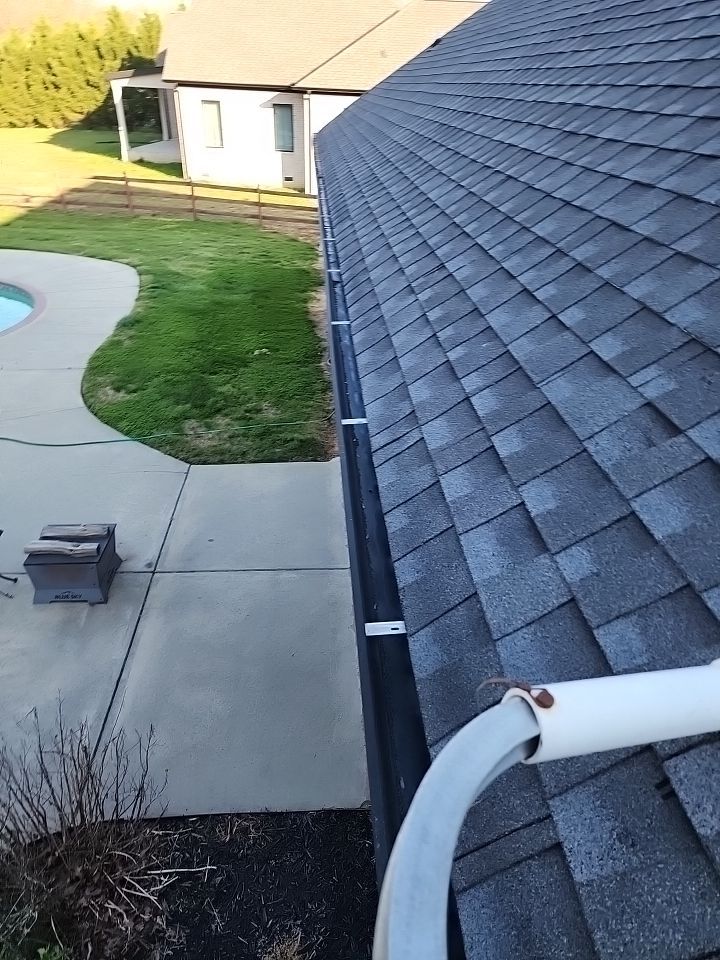 Gutter Guard Instalation using Leaf Blaster Pro by Gutter Glove by Power Wash Masters LLC
