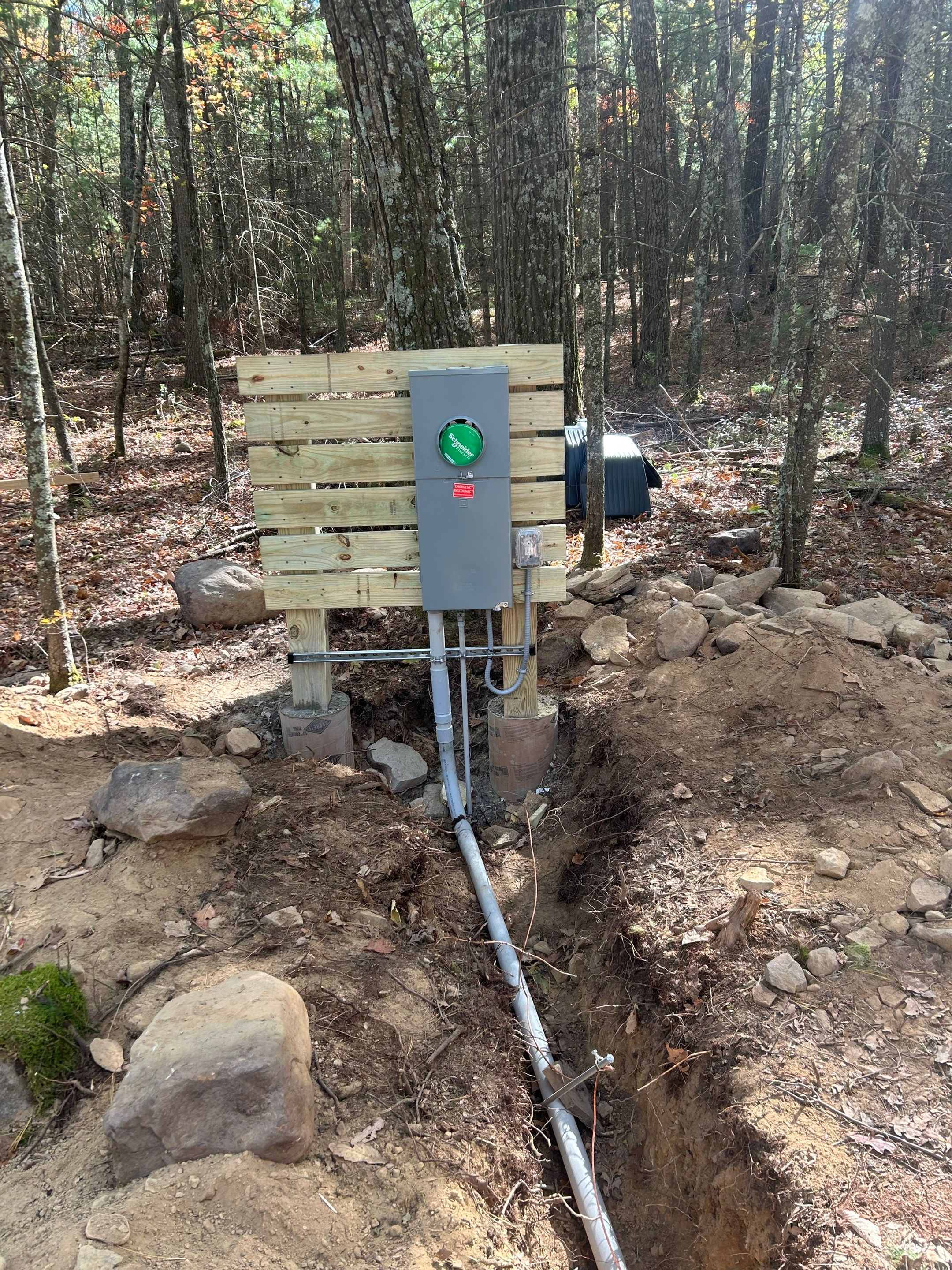 200A Meter/Main Pedestal Installed by ZAM Electric