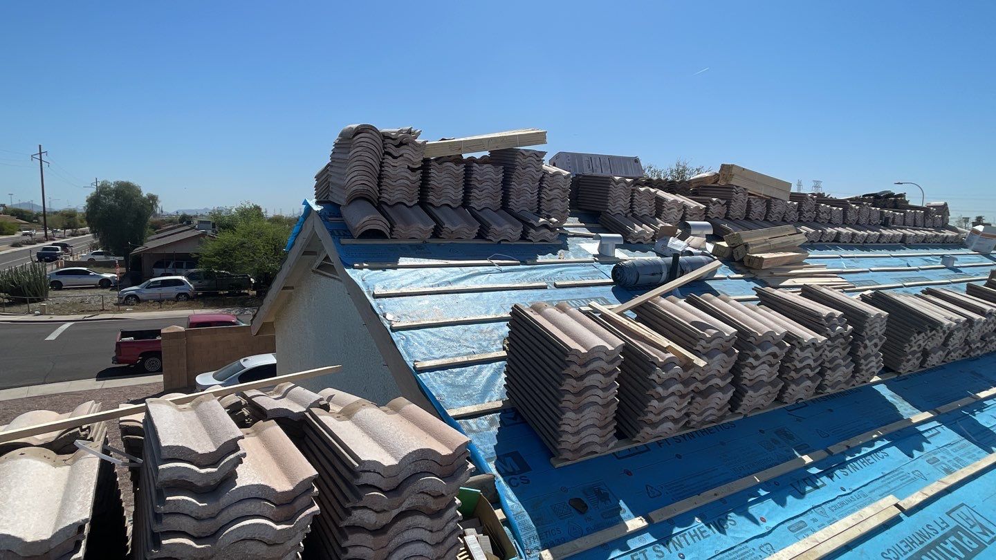 Sandstone Beige Concrete Tile by Reimagine Roofing