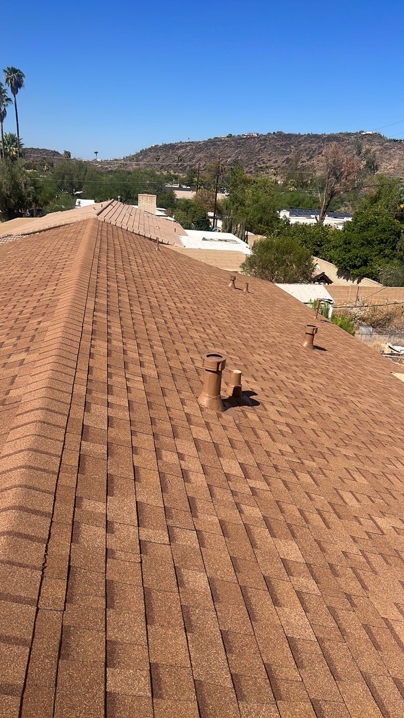 Desert Tan Shingles by Reimagine Roofing