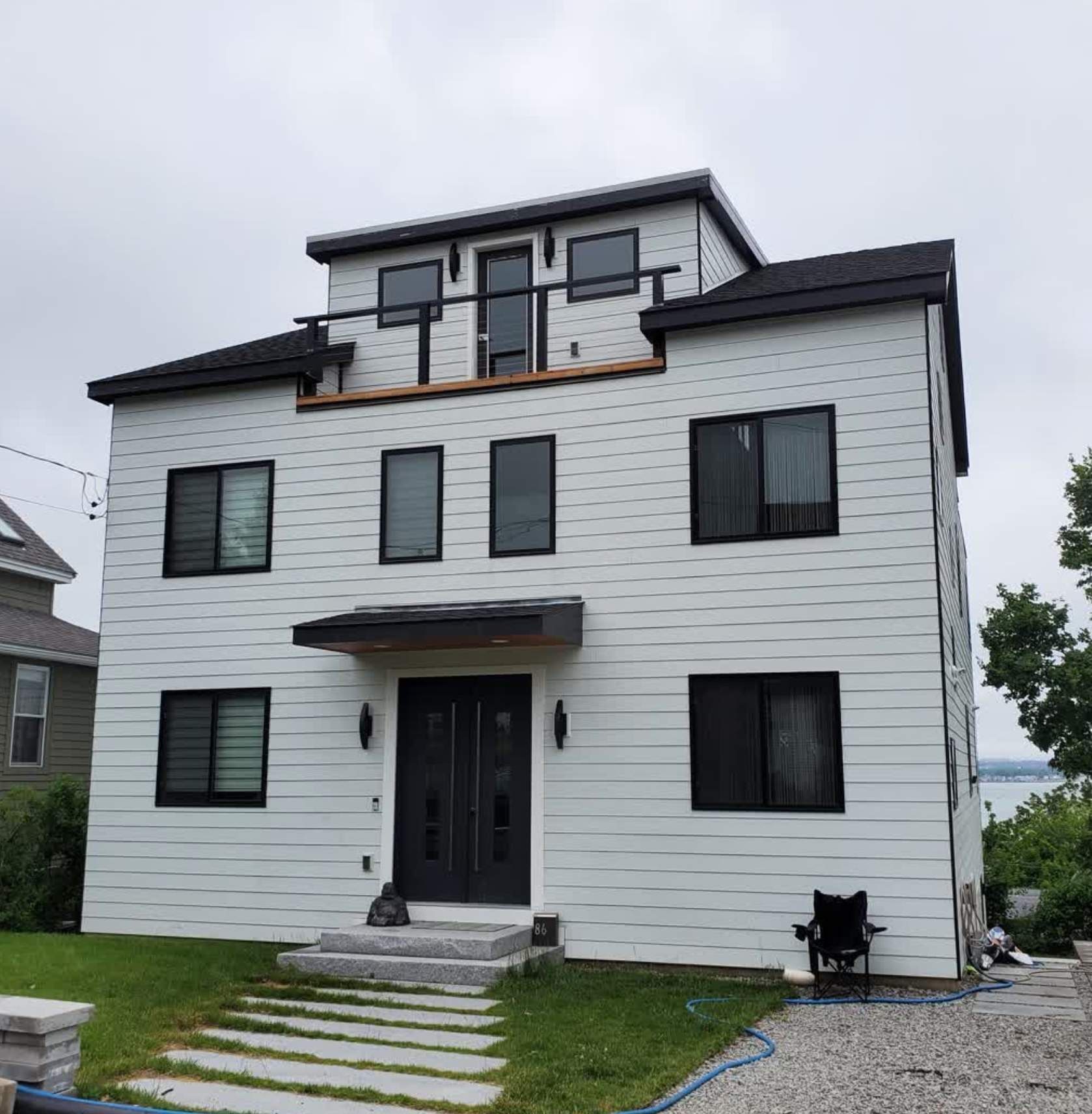 Siding Installation using James Hardie by UBrothers Construction