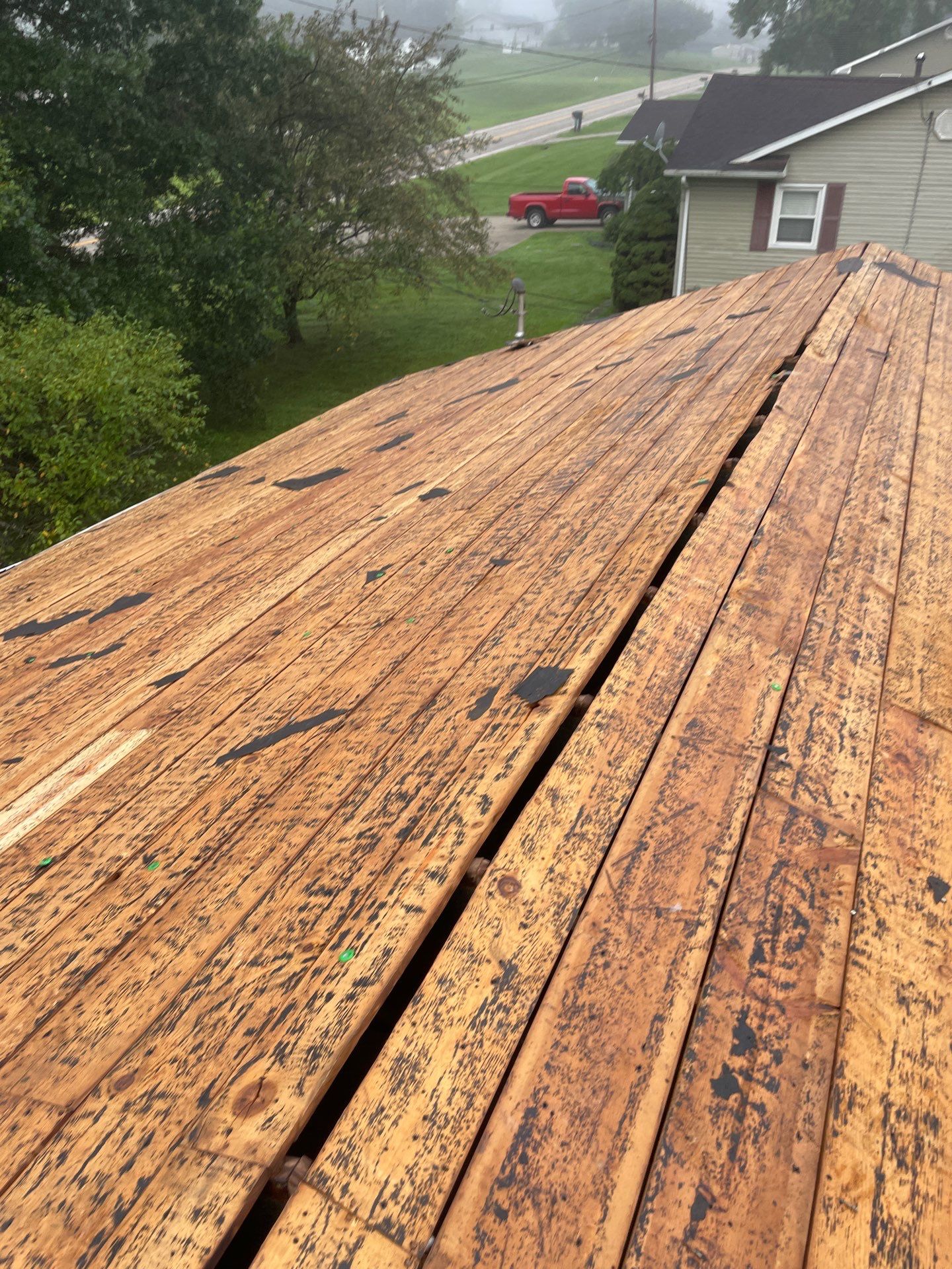 Residential Roofing Installation using GAF Timberline HDZ Charcoal by Rainstoppers Roofing